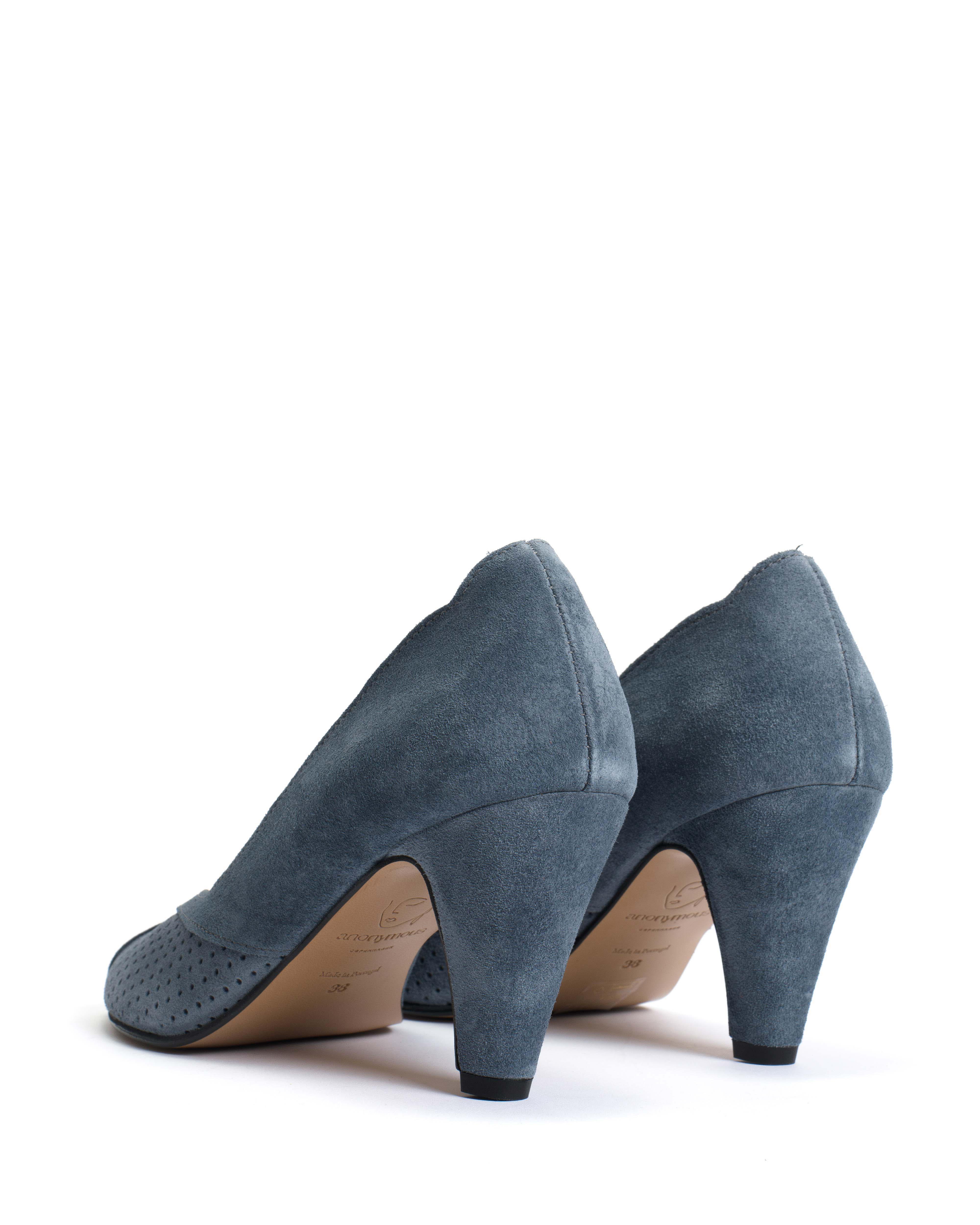 Alania Calf Suede Denim Blue - Image 5