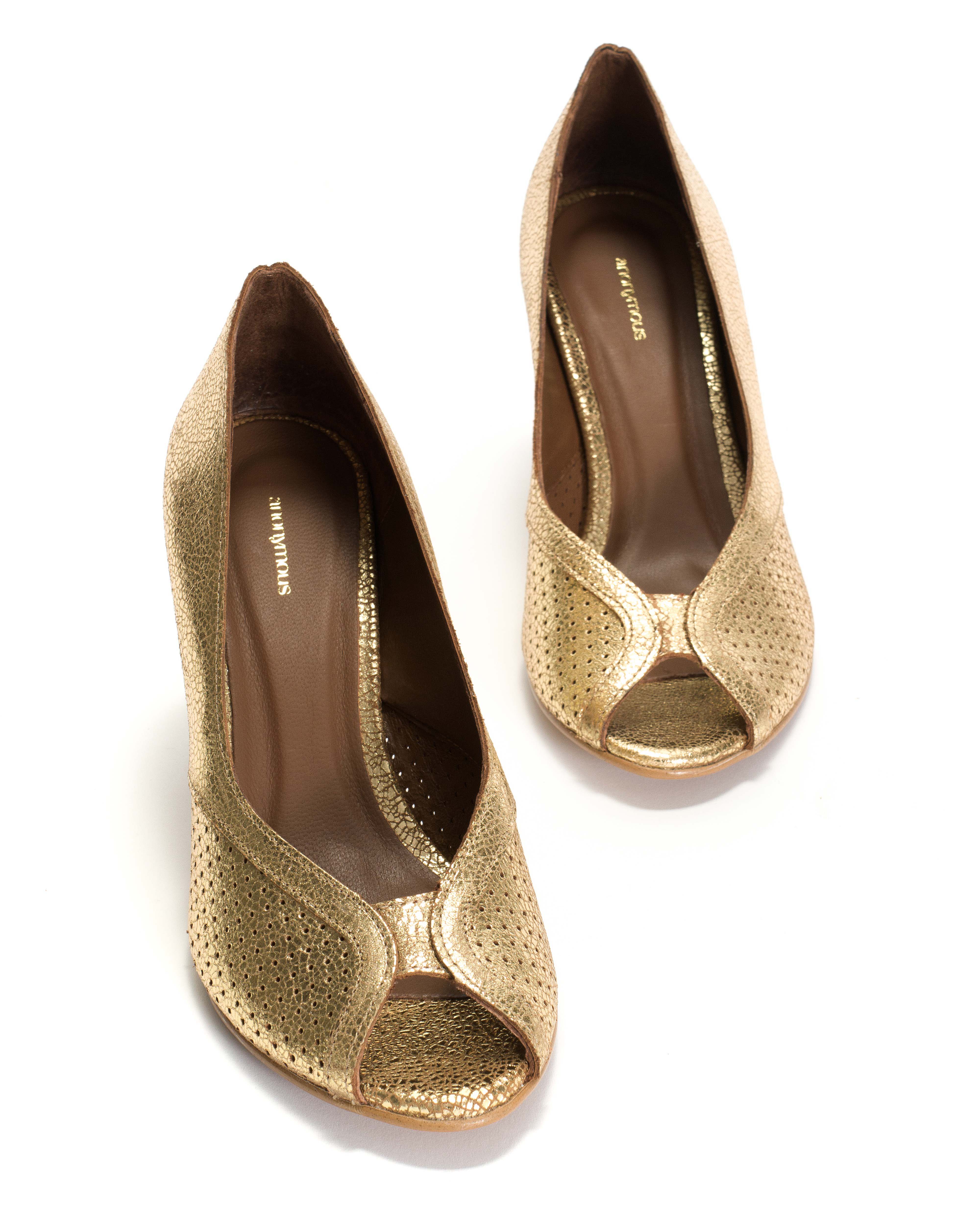 Alania Crackled metallic goat Gold - Image 4