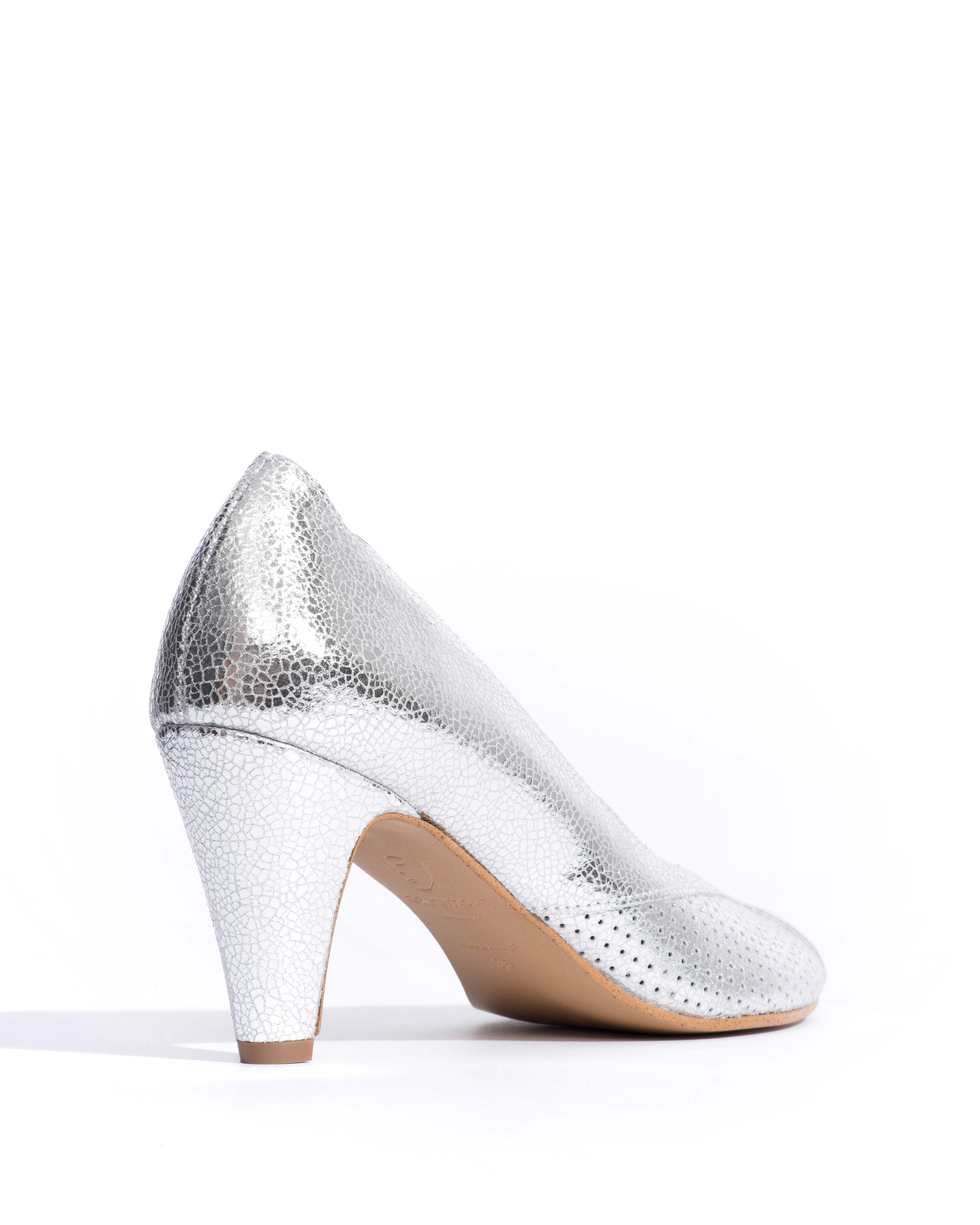 Alania Crackled metallic goat Silver - Image 3