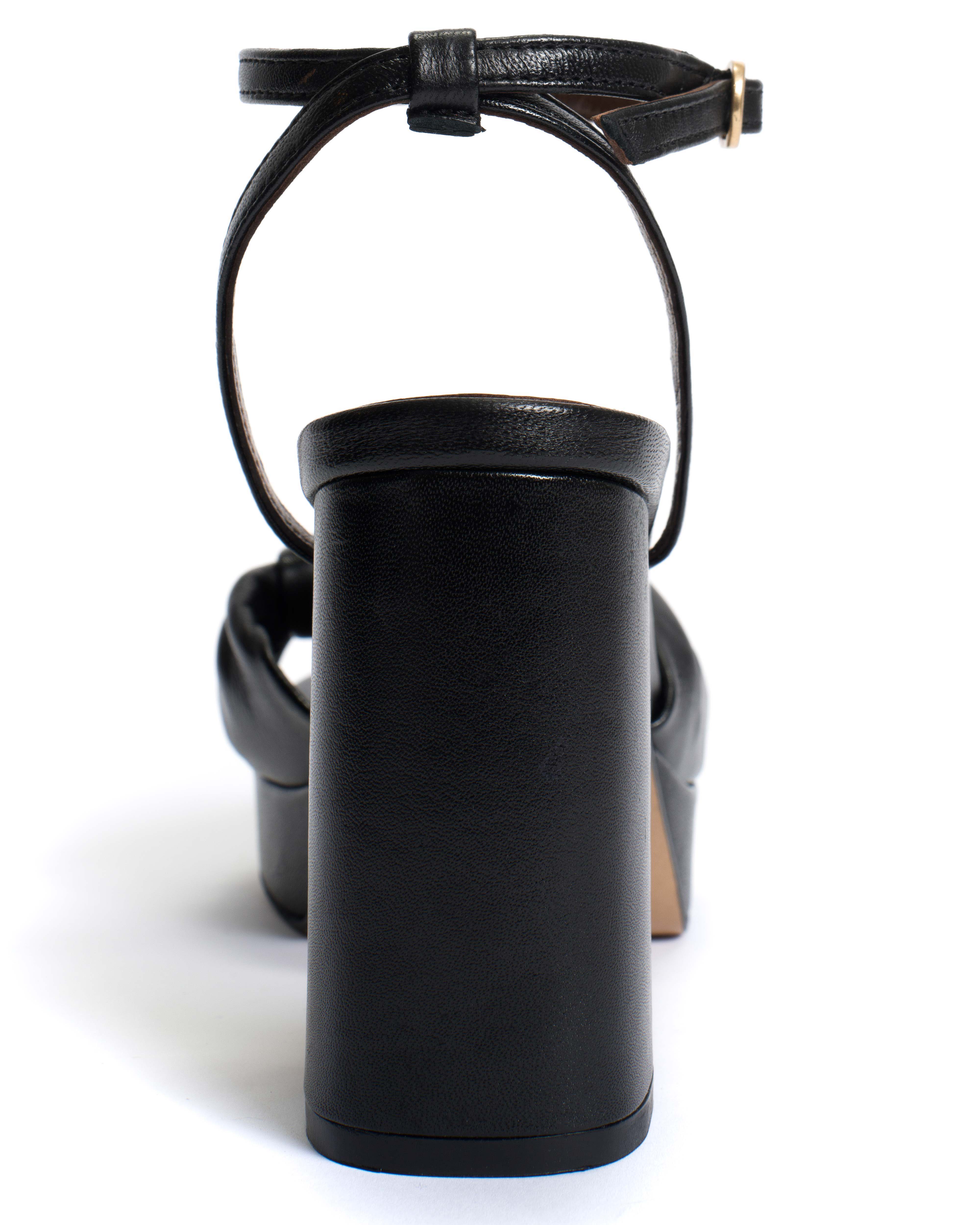 Aliza 85 platform Shiny lamb Black - Image 6