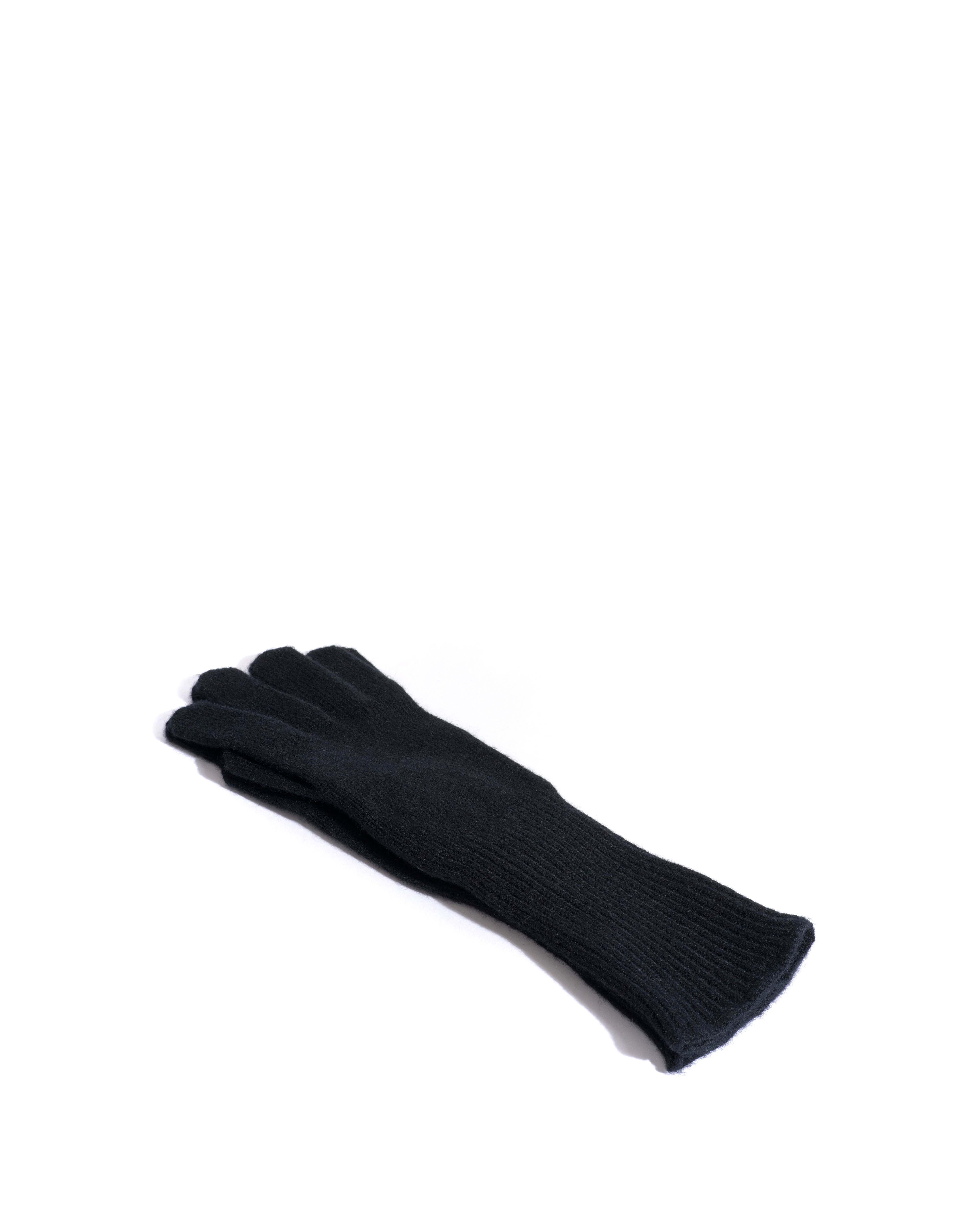 Bianca cashmere gloves 100% cashmere Black - Image 3