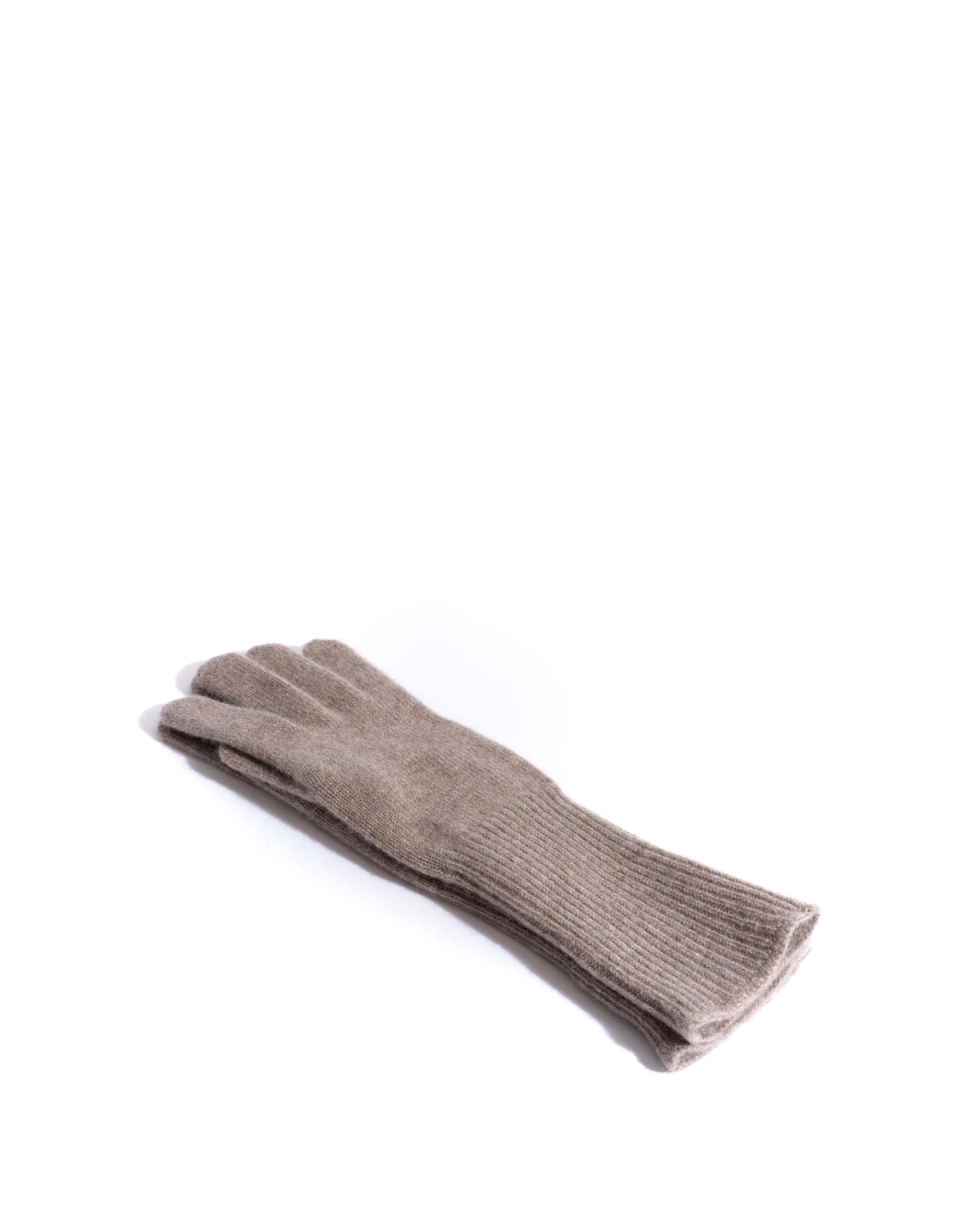 Bianca cashmere gloves 100% cashmere Dark taupe - Image 3