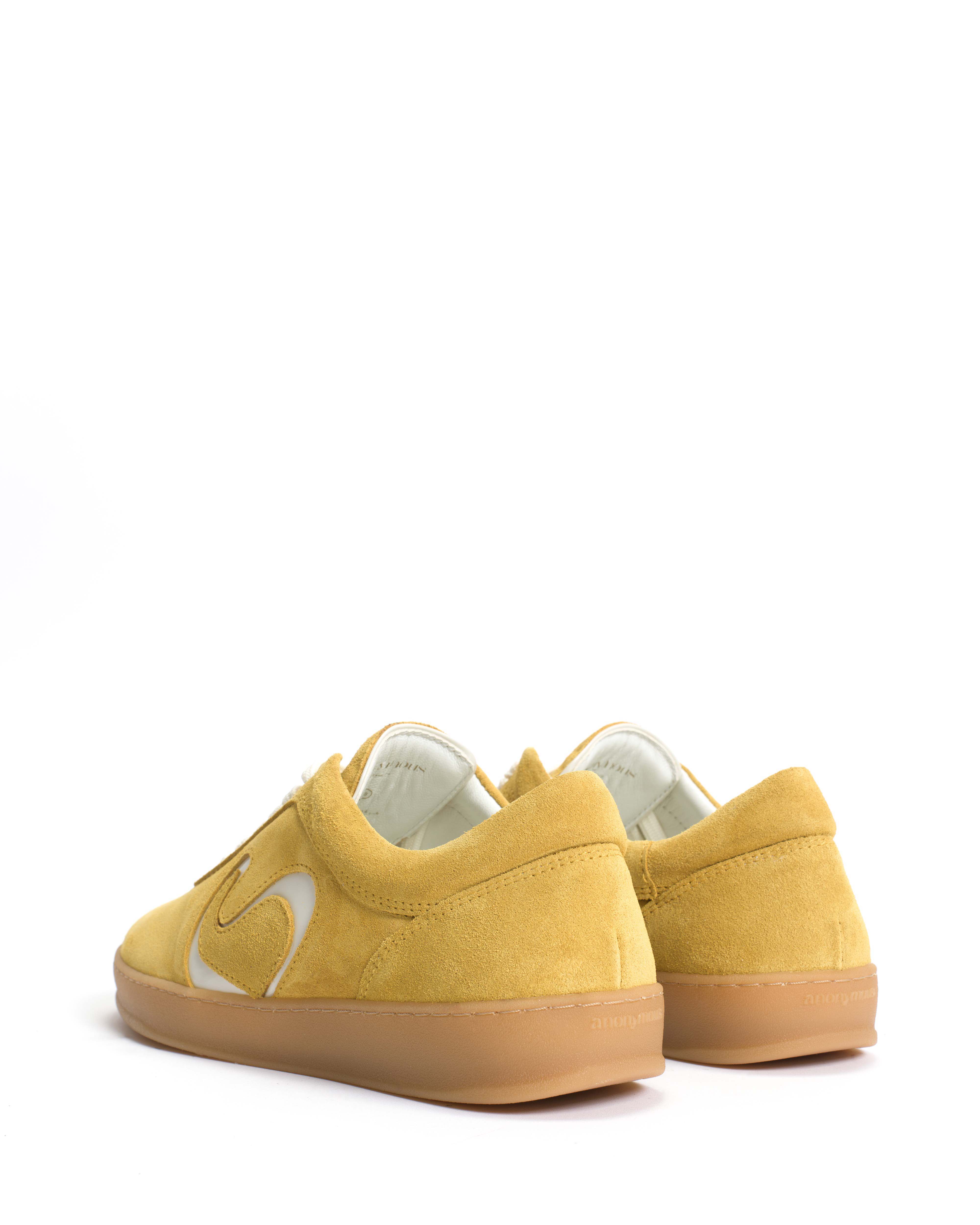 Blaire Calf suede & polished soft calf Pineapple ice & sand white - Image 4
