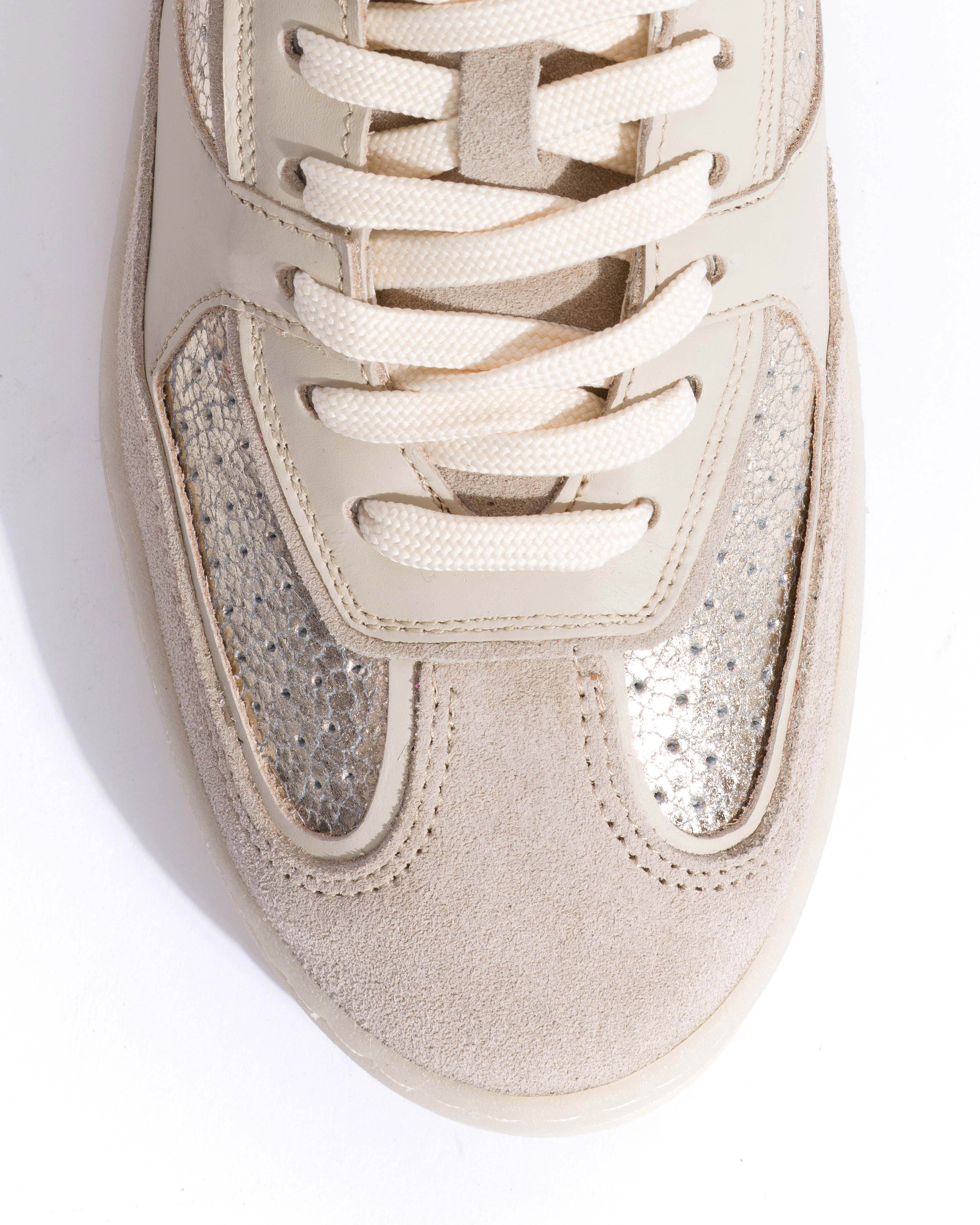 Dabbie Calf suede & mix White sand & champagne mix - Image 6