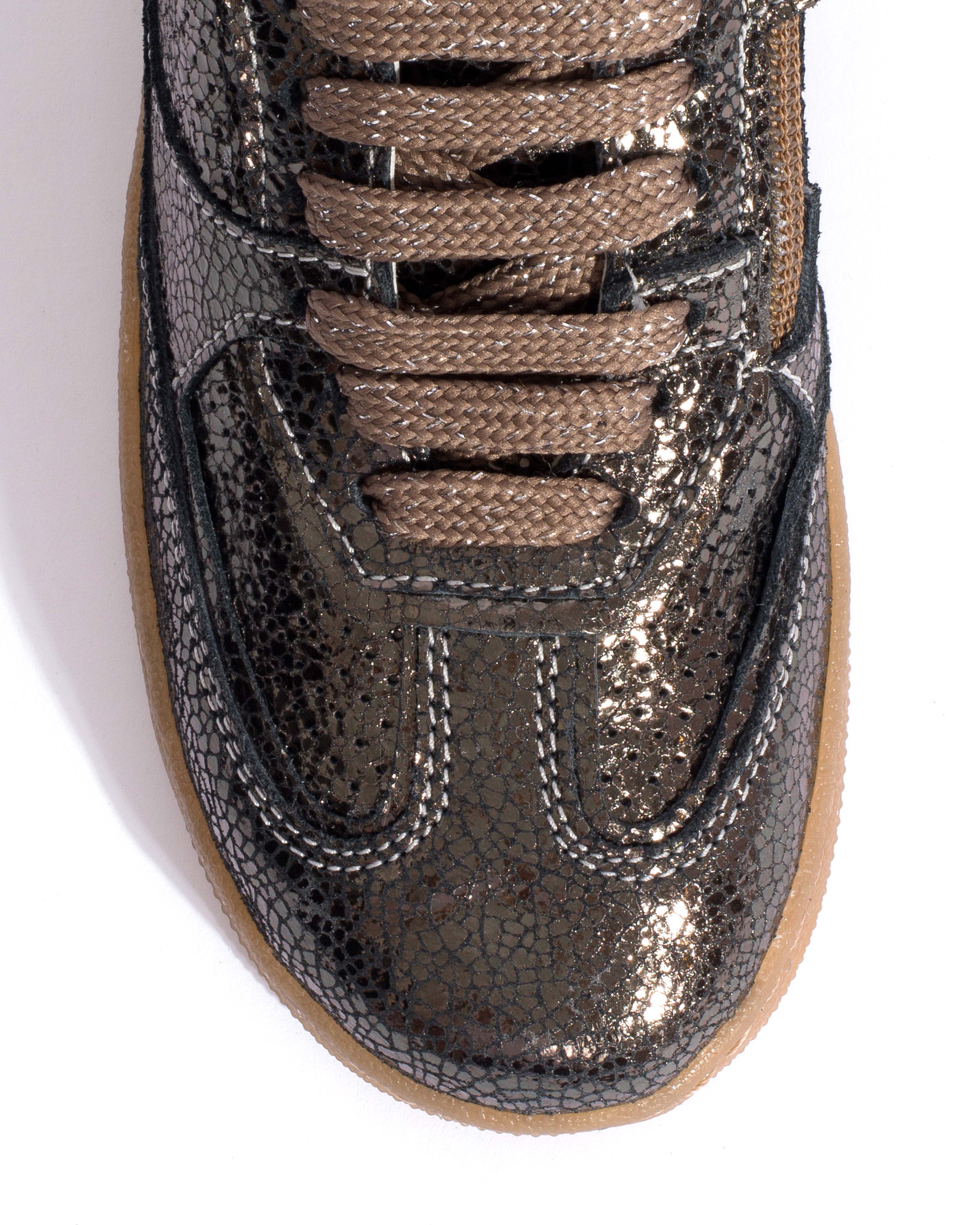 Dabbie junior Crackled metallic goat Platinum - Image 5