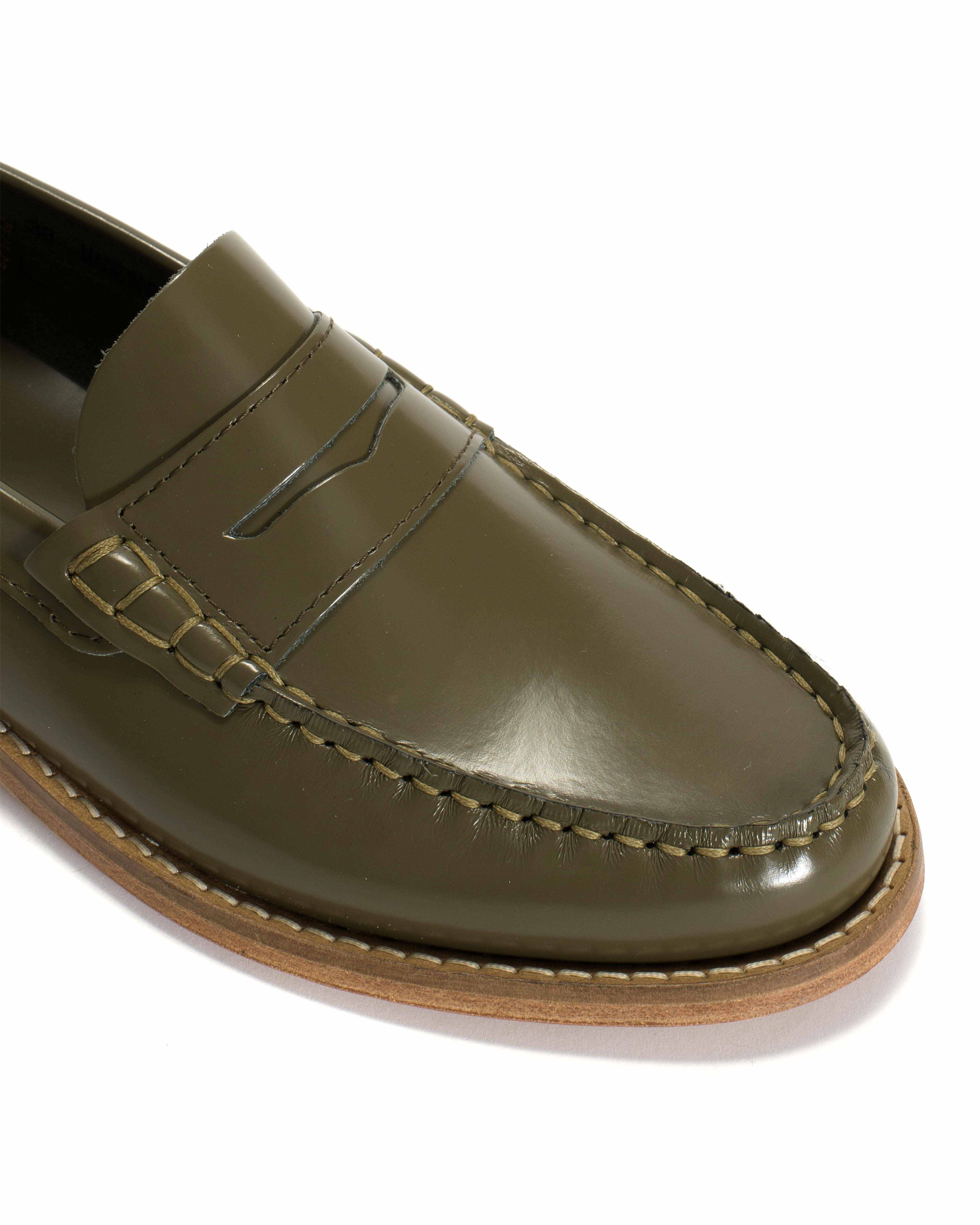 Dico Loafer penny Polido Olive green - Image 6