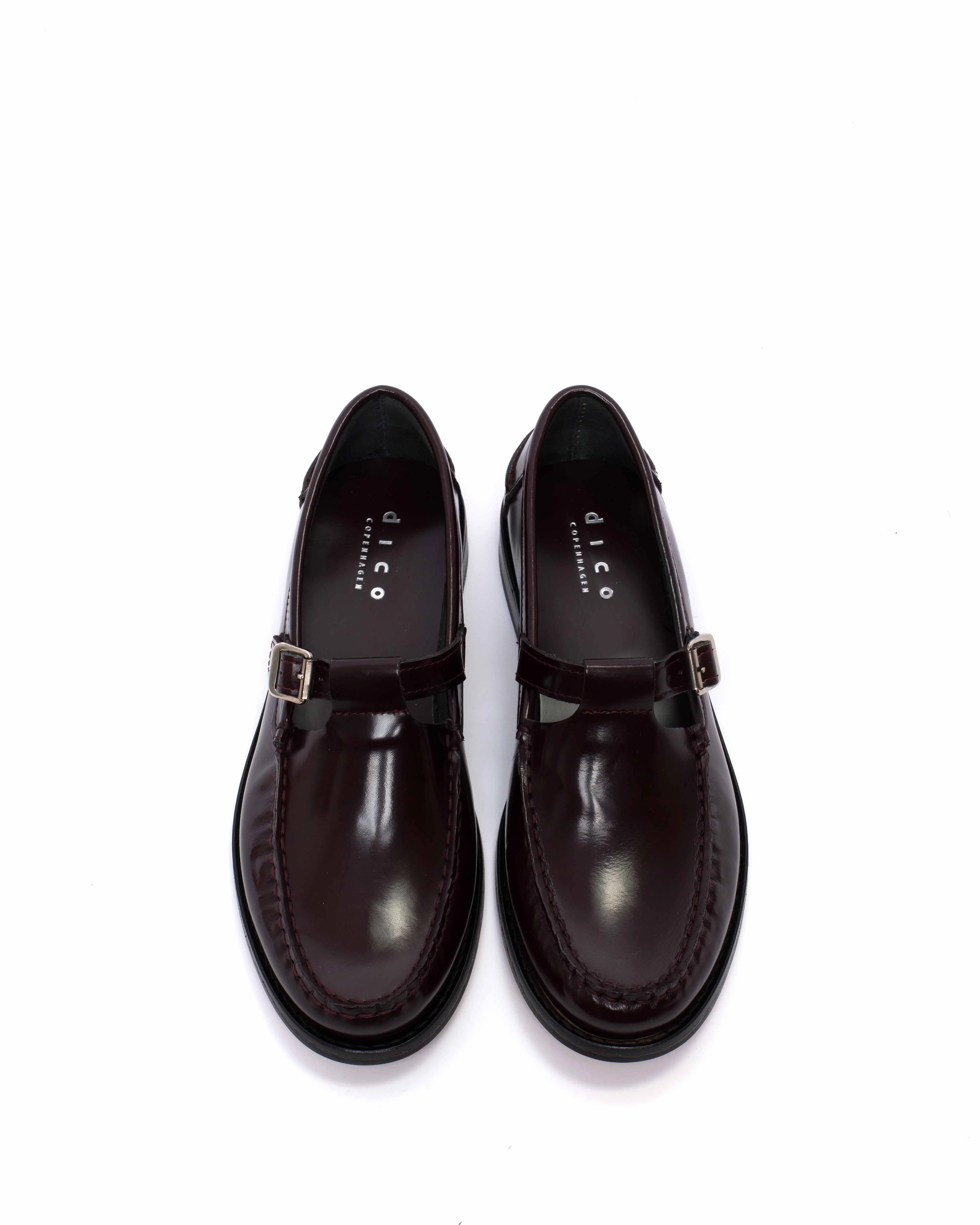Dico Loafer t-bar Polido Bordeaux - Image 4