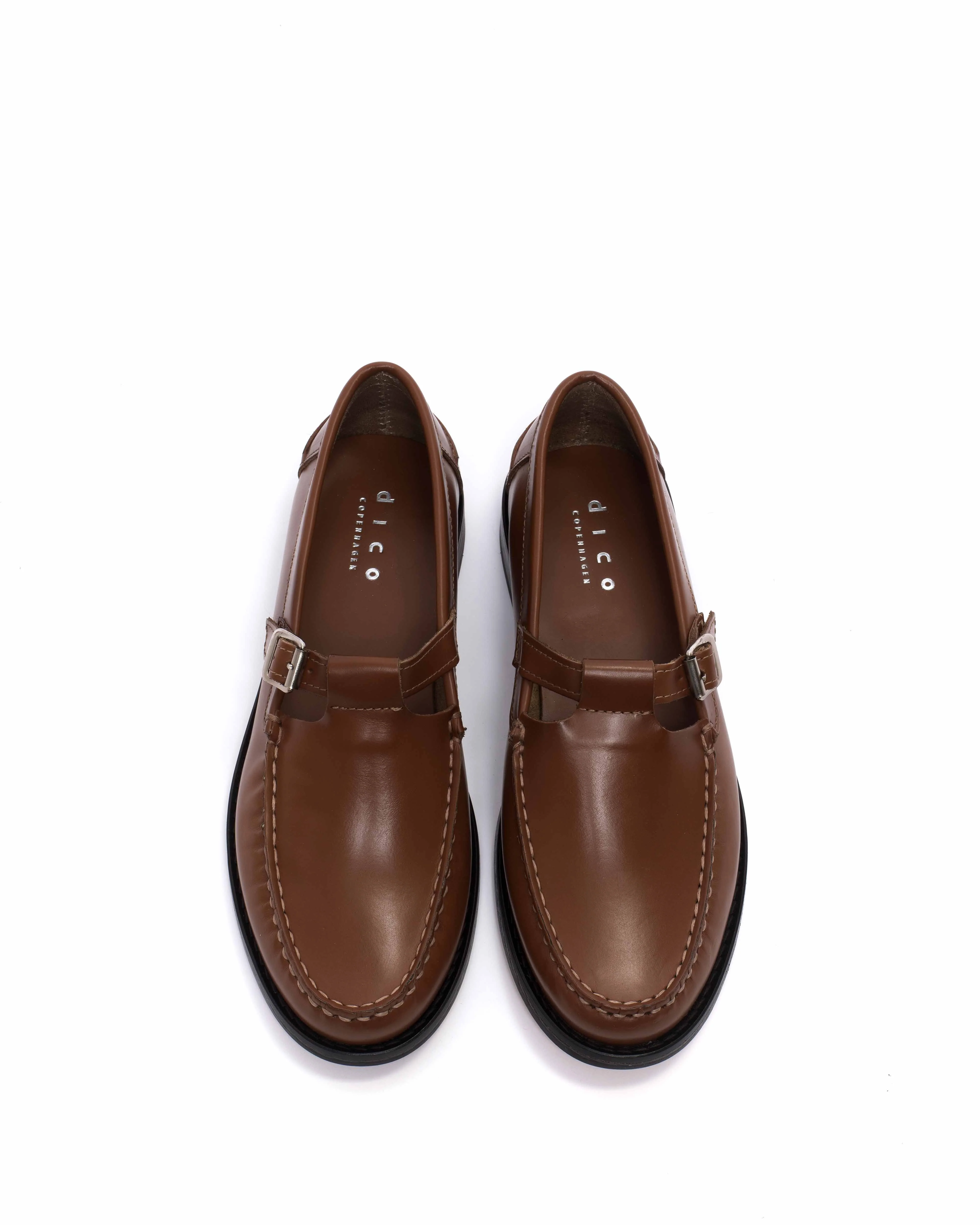 Dico Loafer t-bar Polido Hazelnut - Image 4