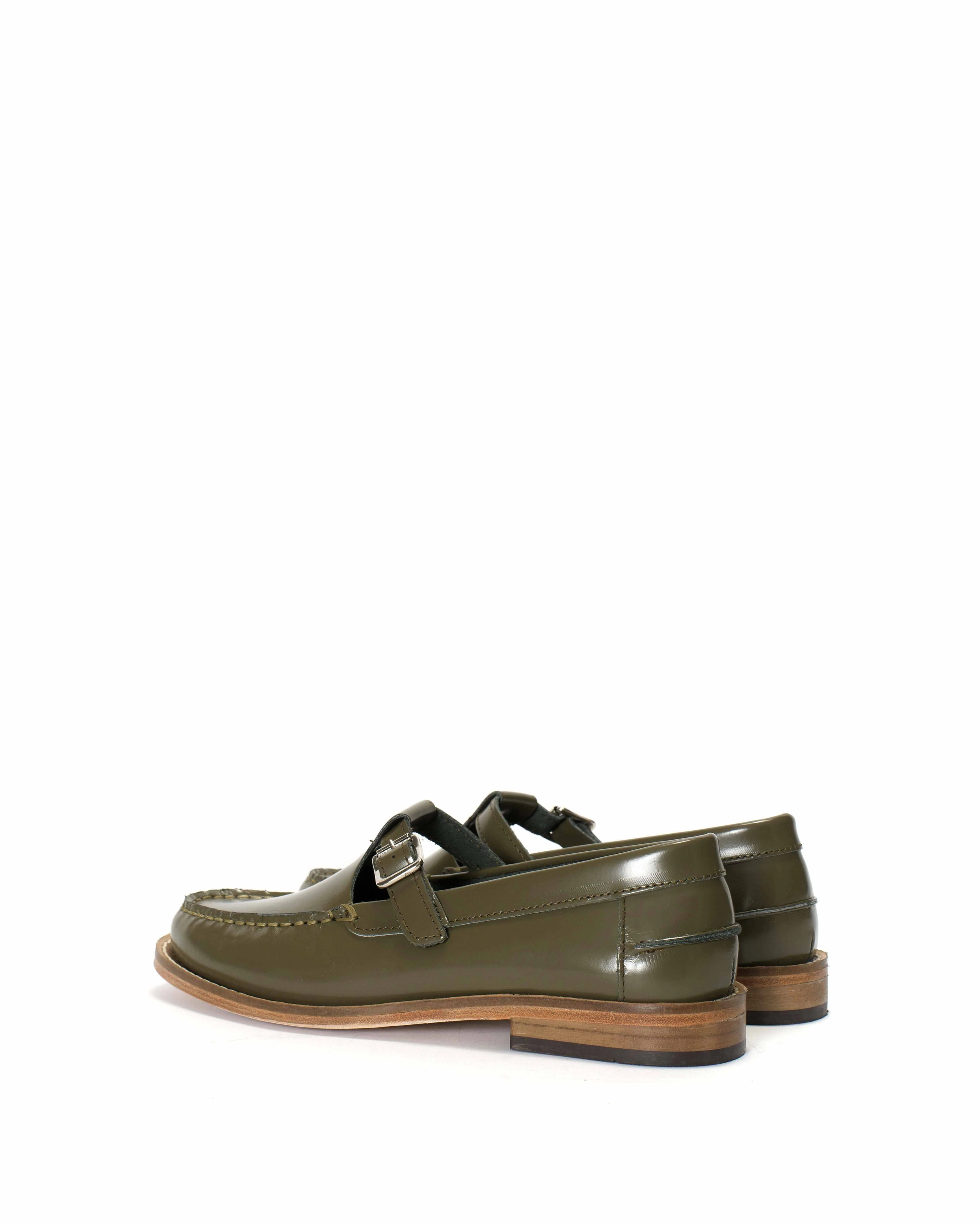 Dico Loafer t-bar Polido Olive green - Image 5