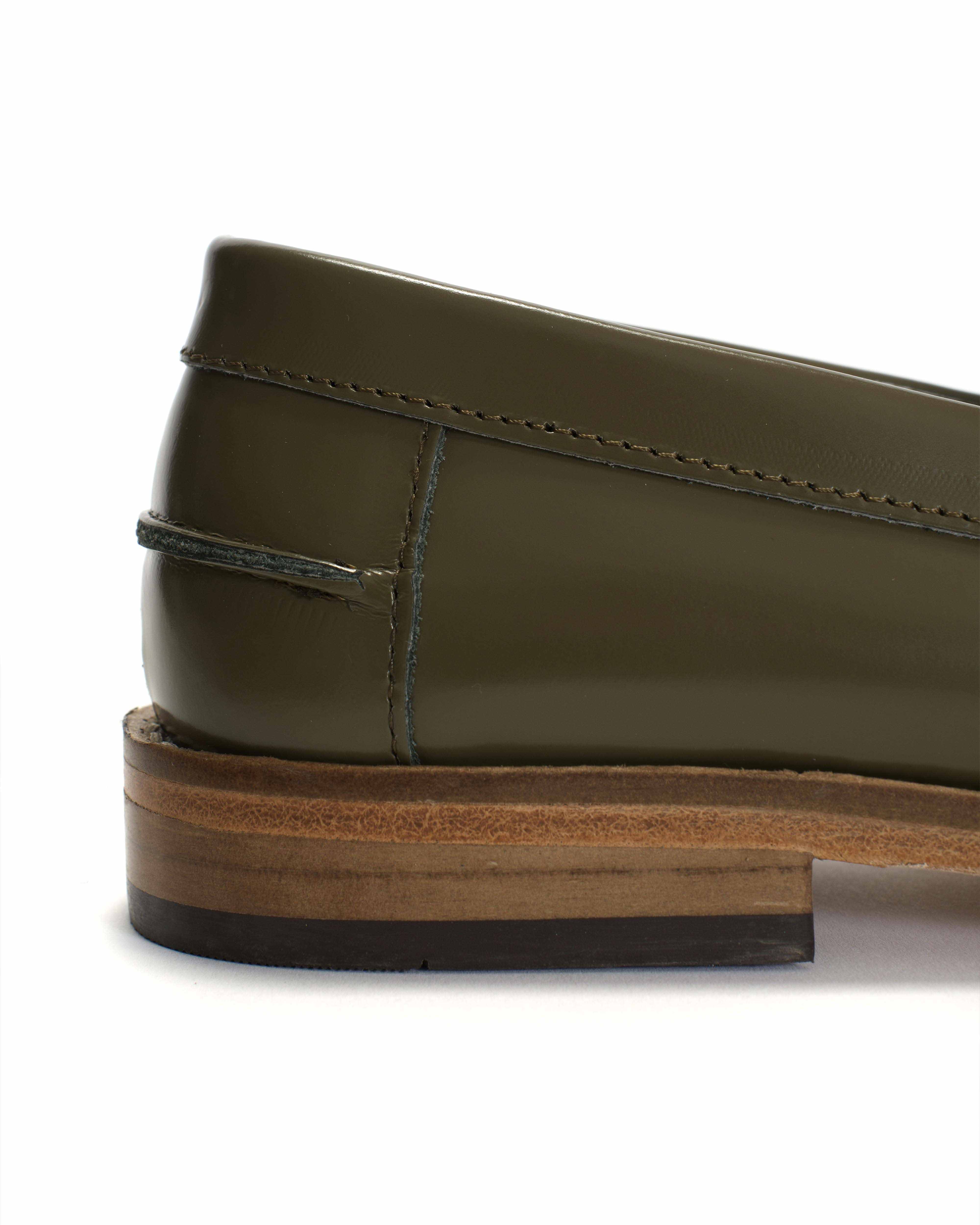 Dico Loafer t-bar Polido Olive green - Image 8