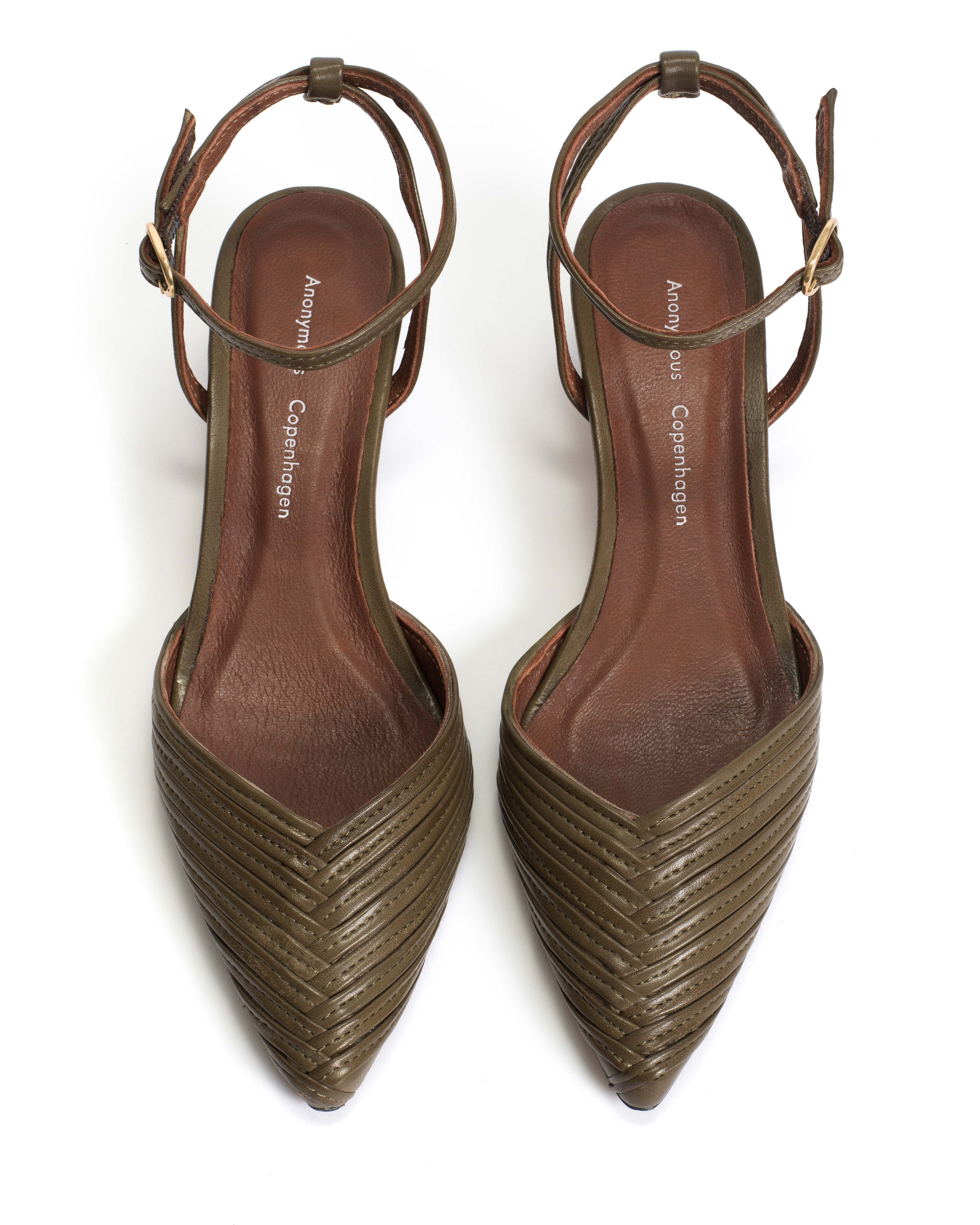 Givia 40 Shiny lamb Olive green - Image 4