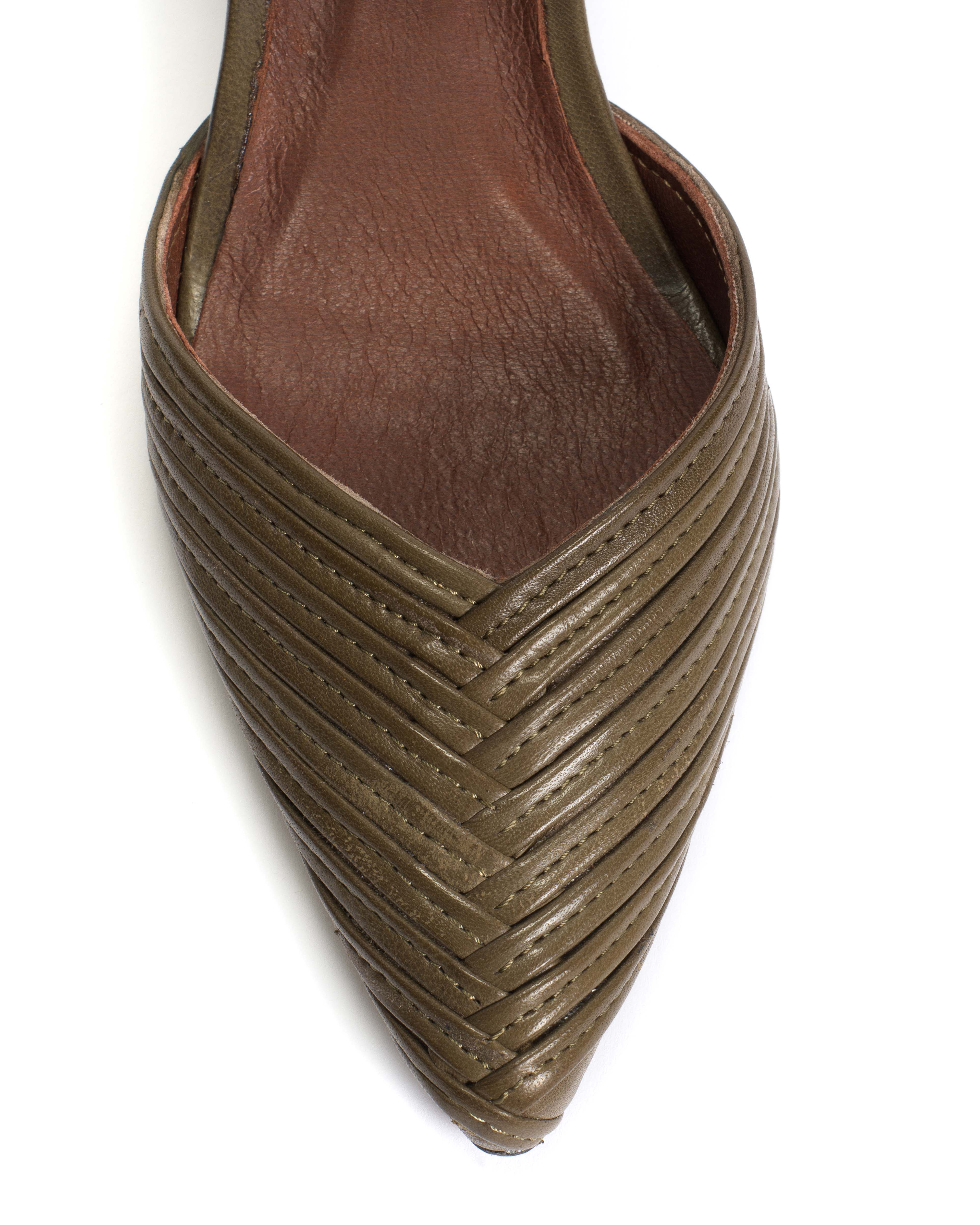 Givia 40 Shiny lamb Olive green - Image 7