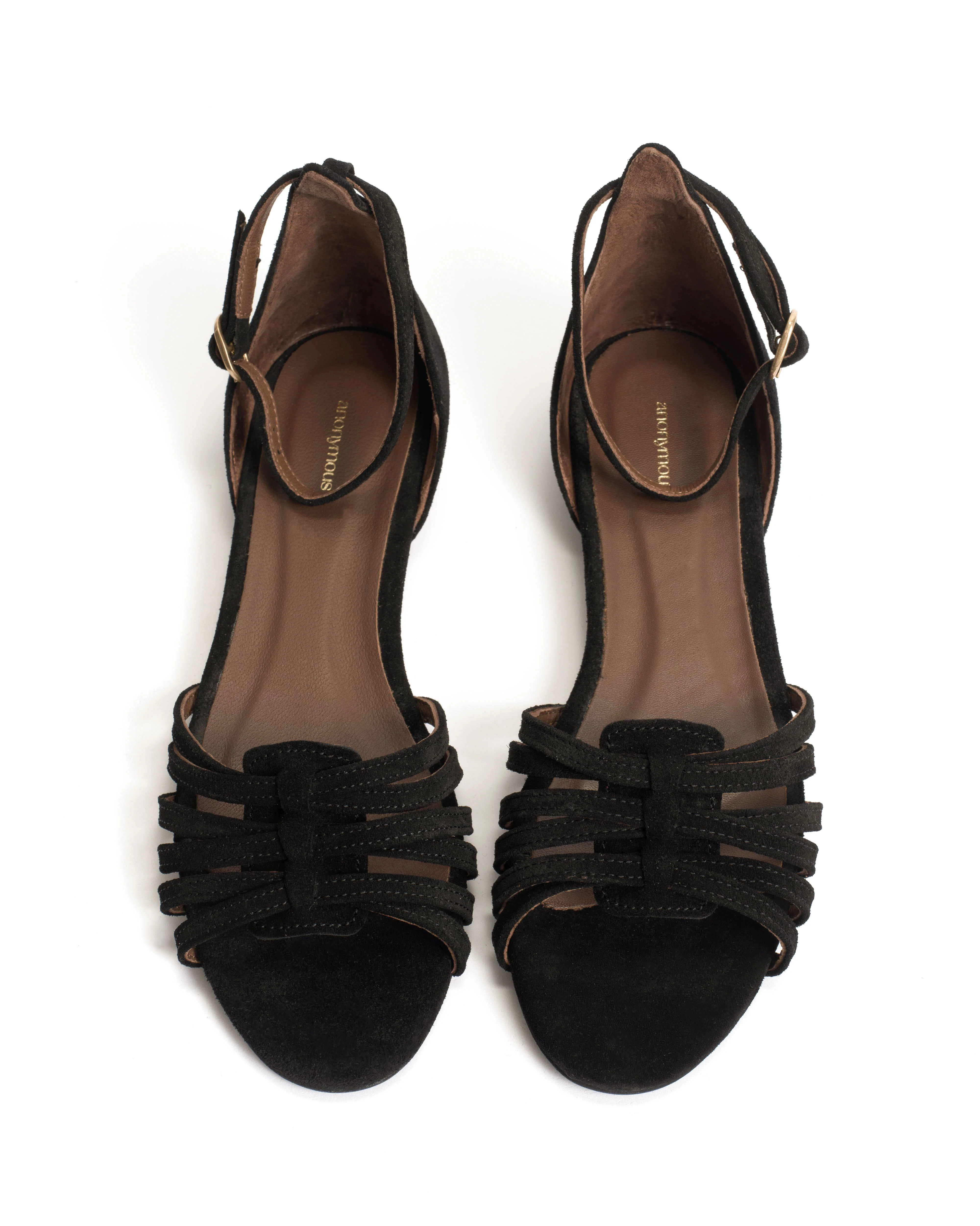 Mareike 10 Calf suede Black - Image 3