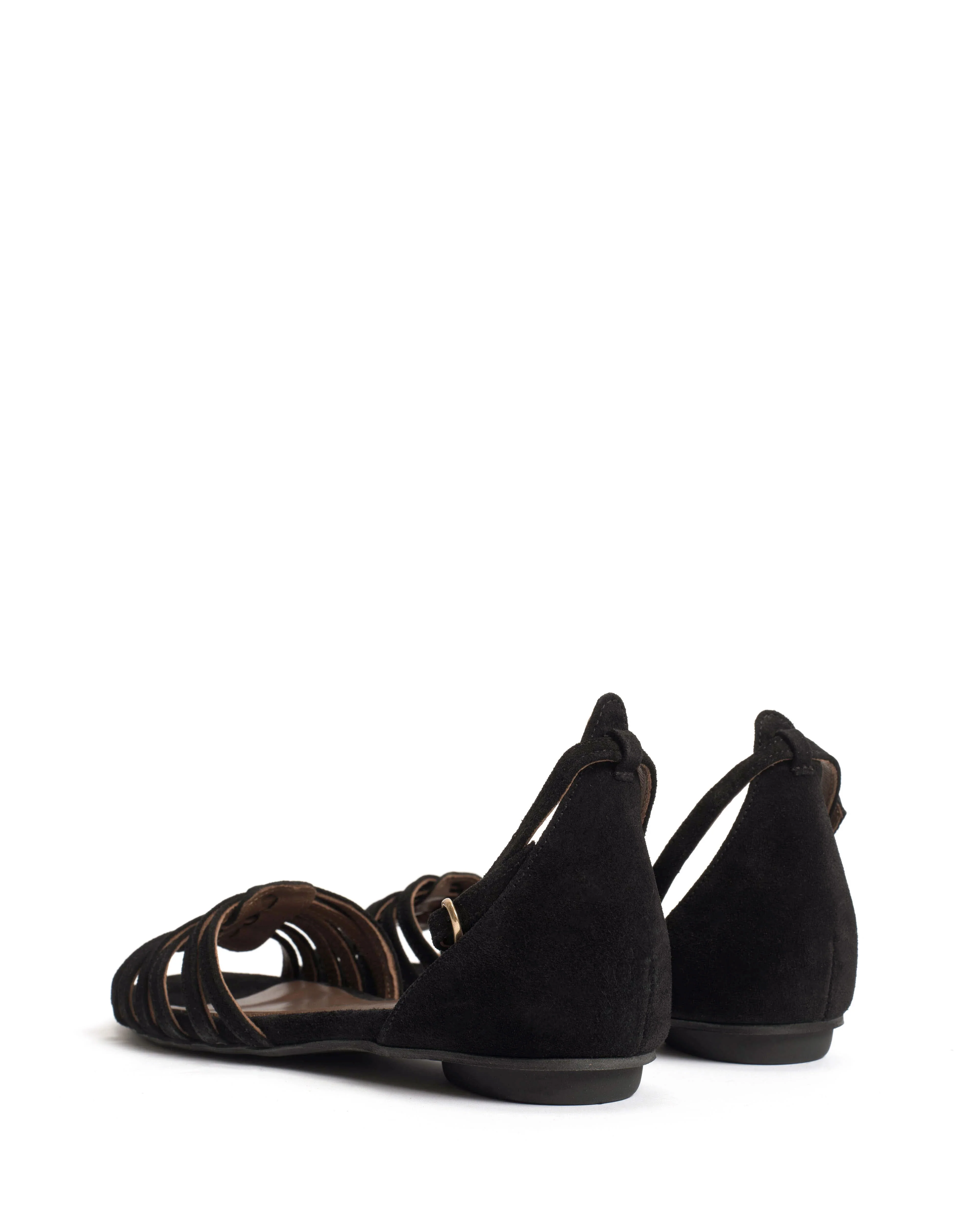 Mareike 10 Calf suede Black - Image 4
