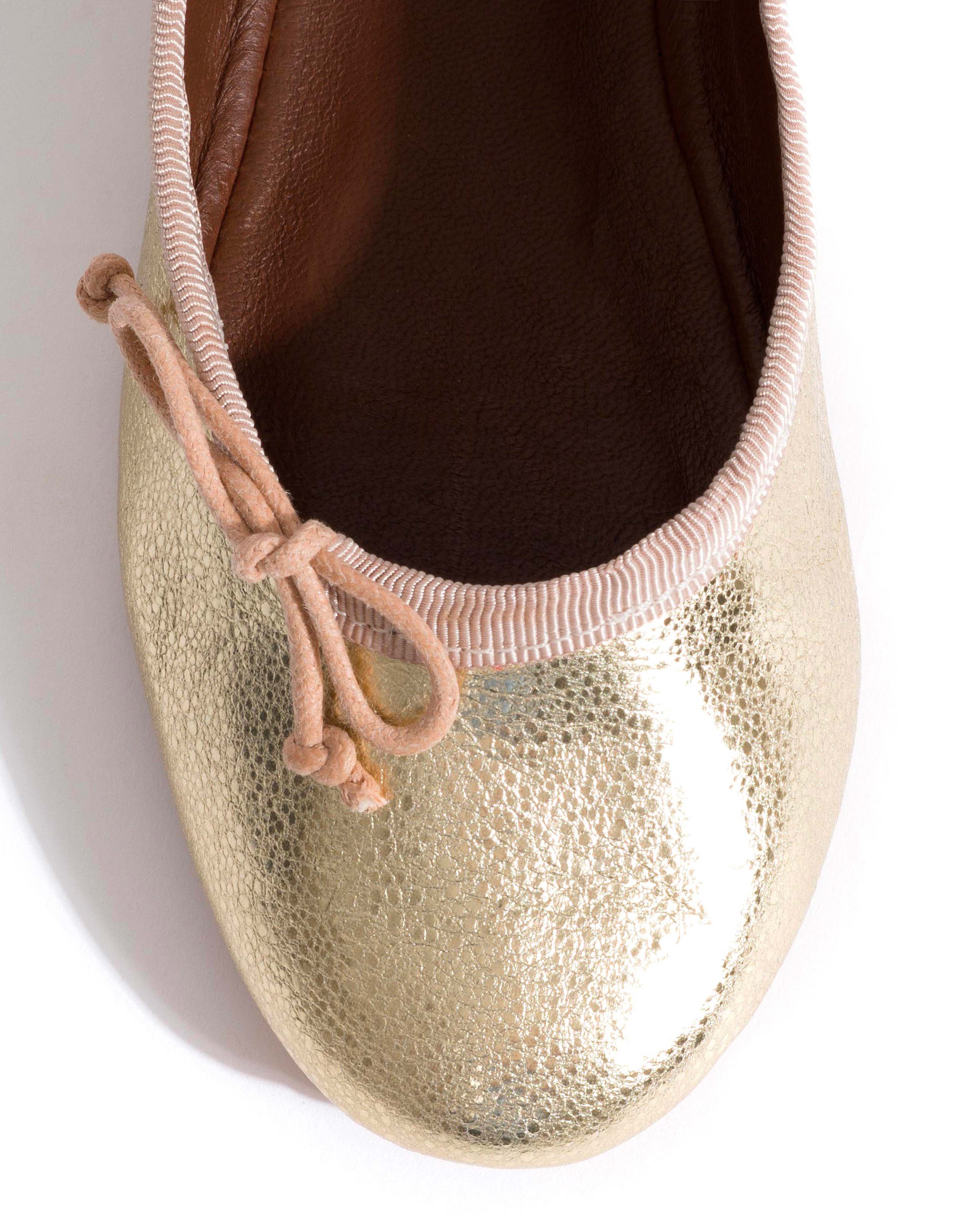 Rhina junior Grained metallic lamb Champagne - Image 5