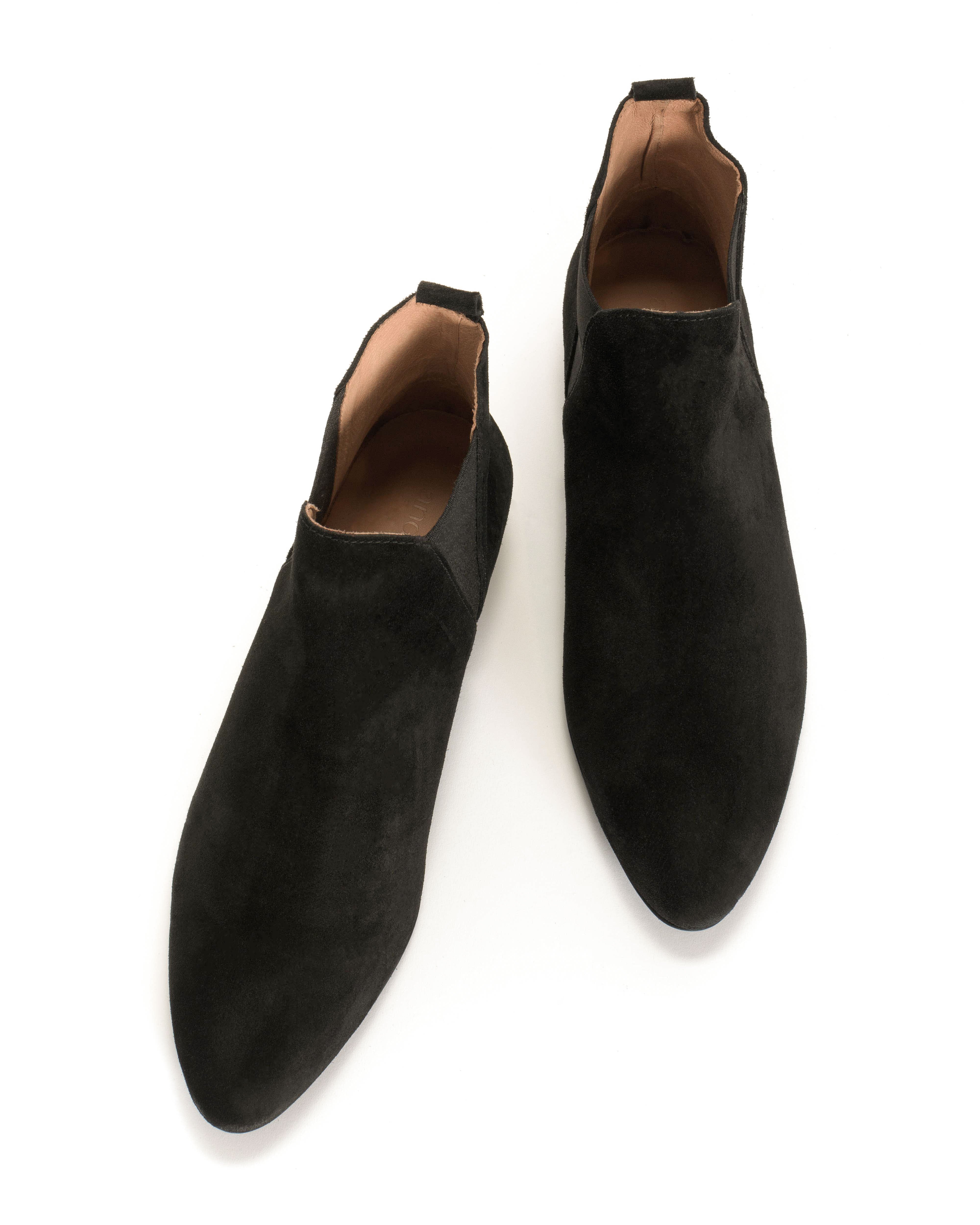 Rita Calf suede Black - Image 4