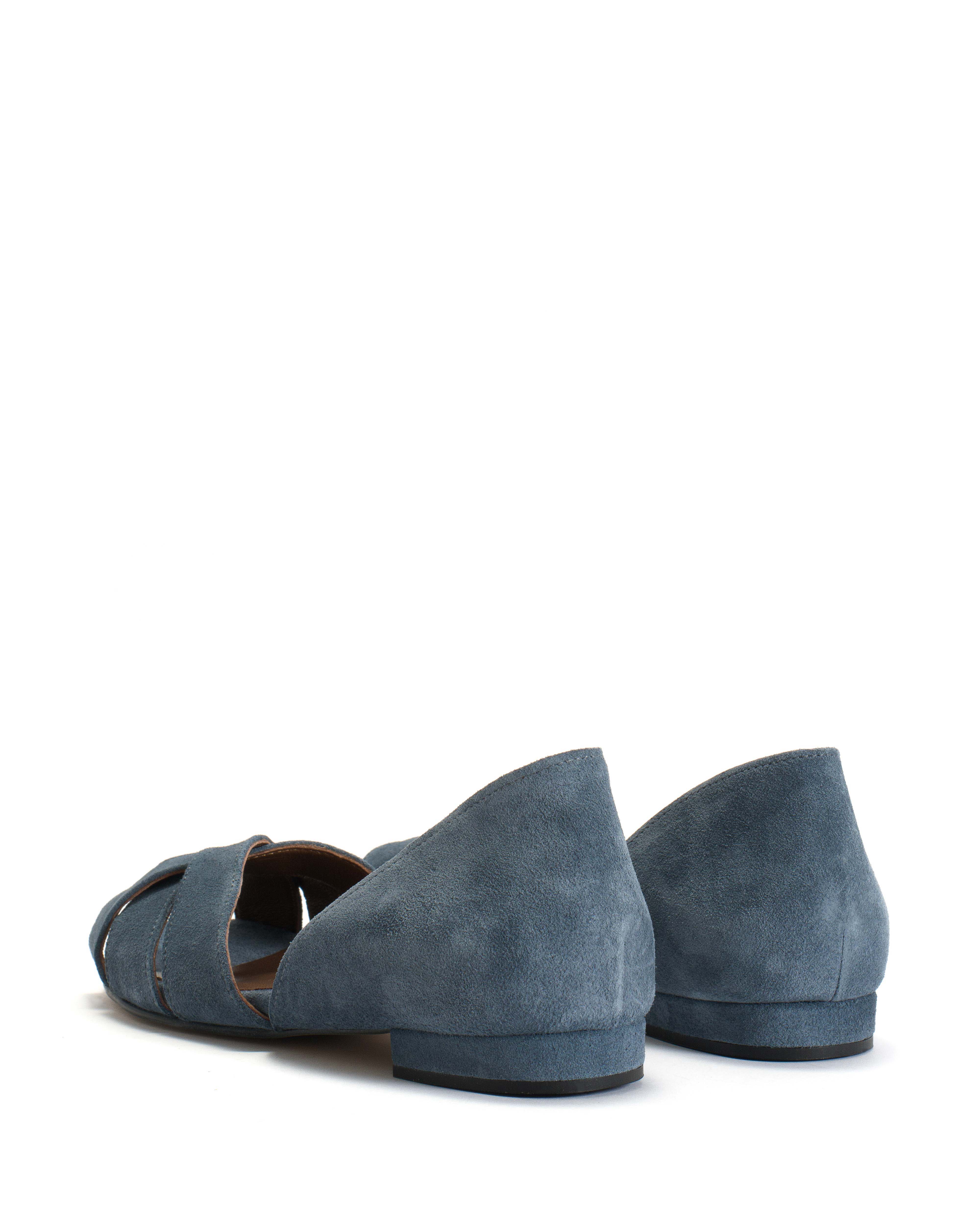 Sanni 20 Calf suede Denim blue - Image 4