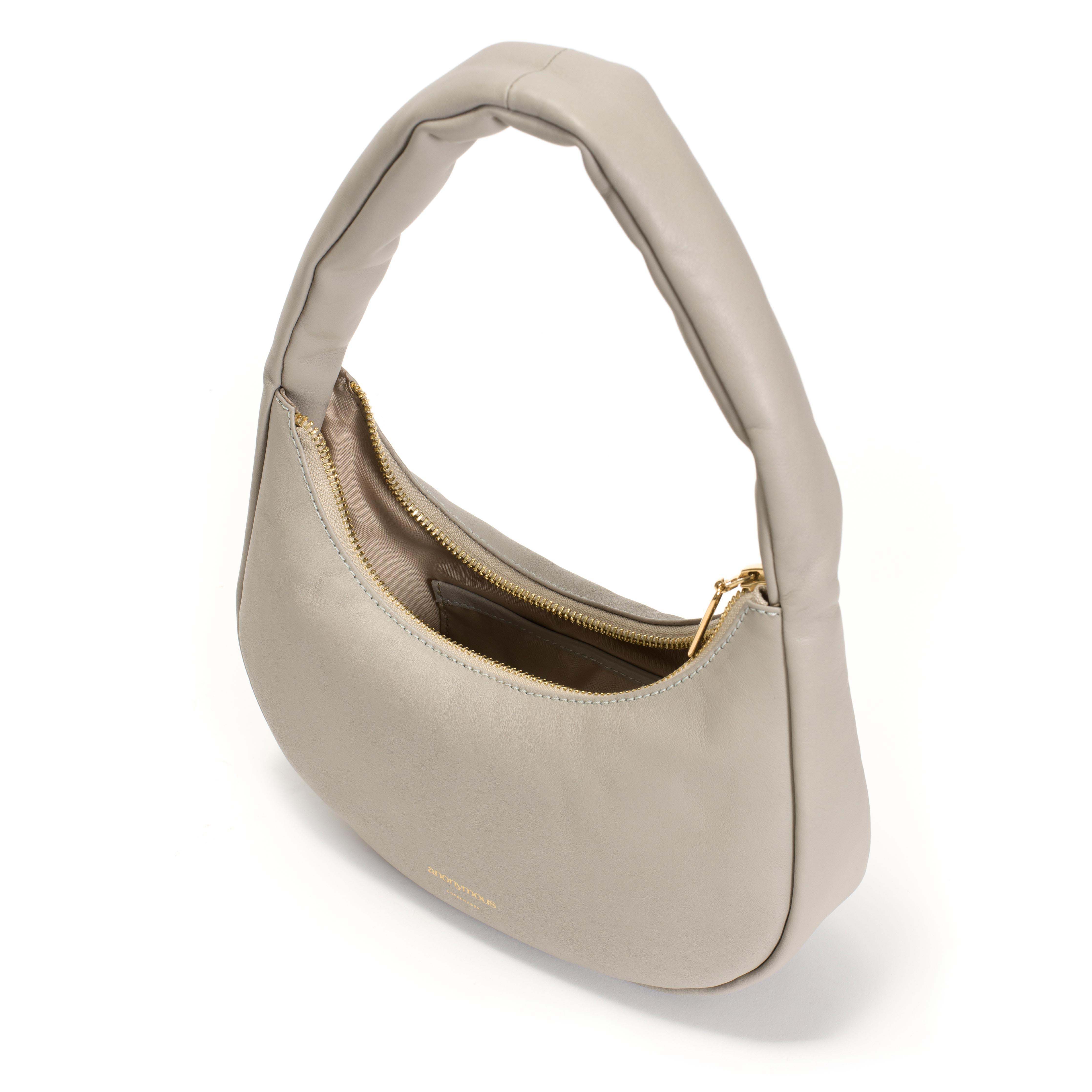 Shane petite pillow bag Soft calf Ash - Image 3