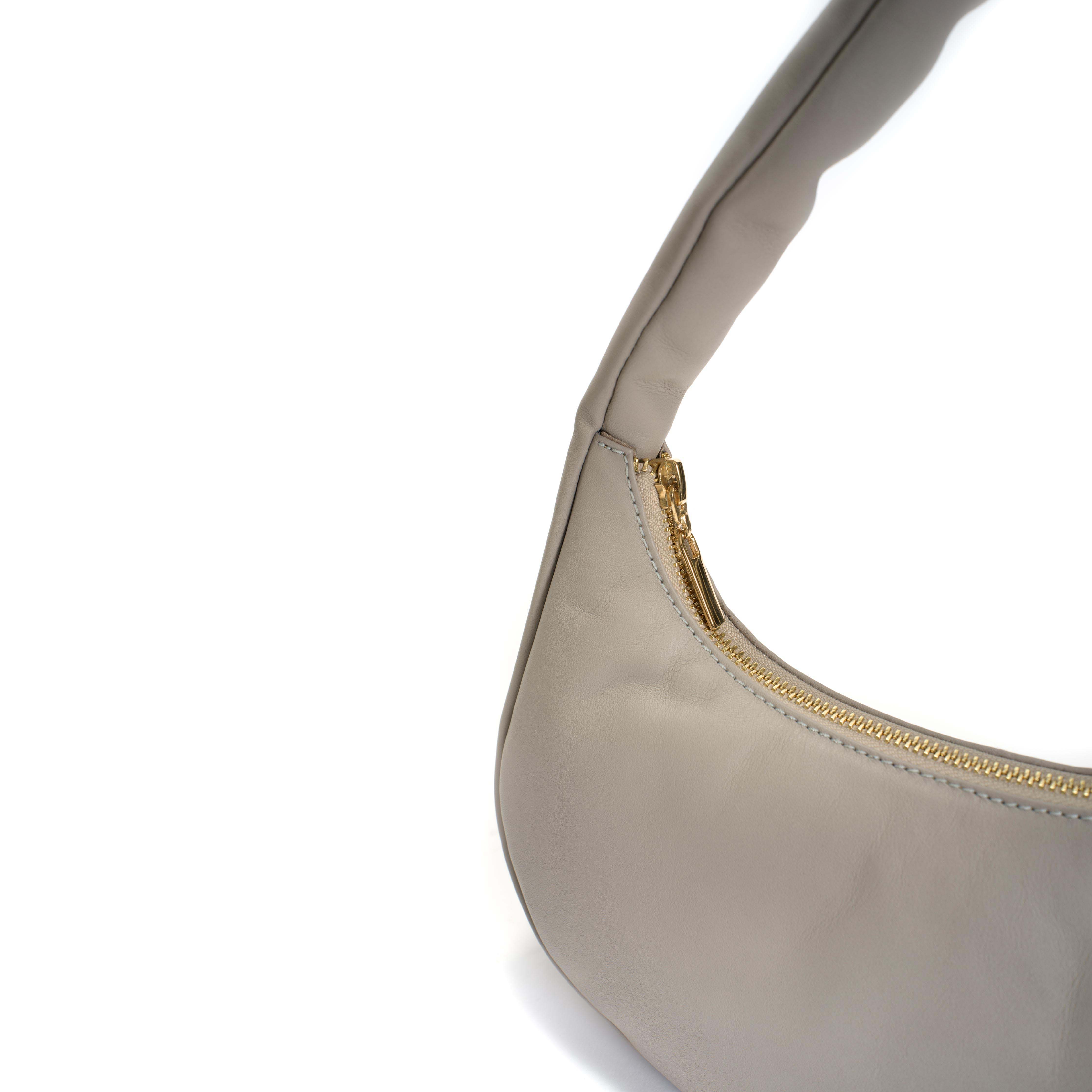 Shane petite pillow bag Soft calf Ash - Image 5