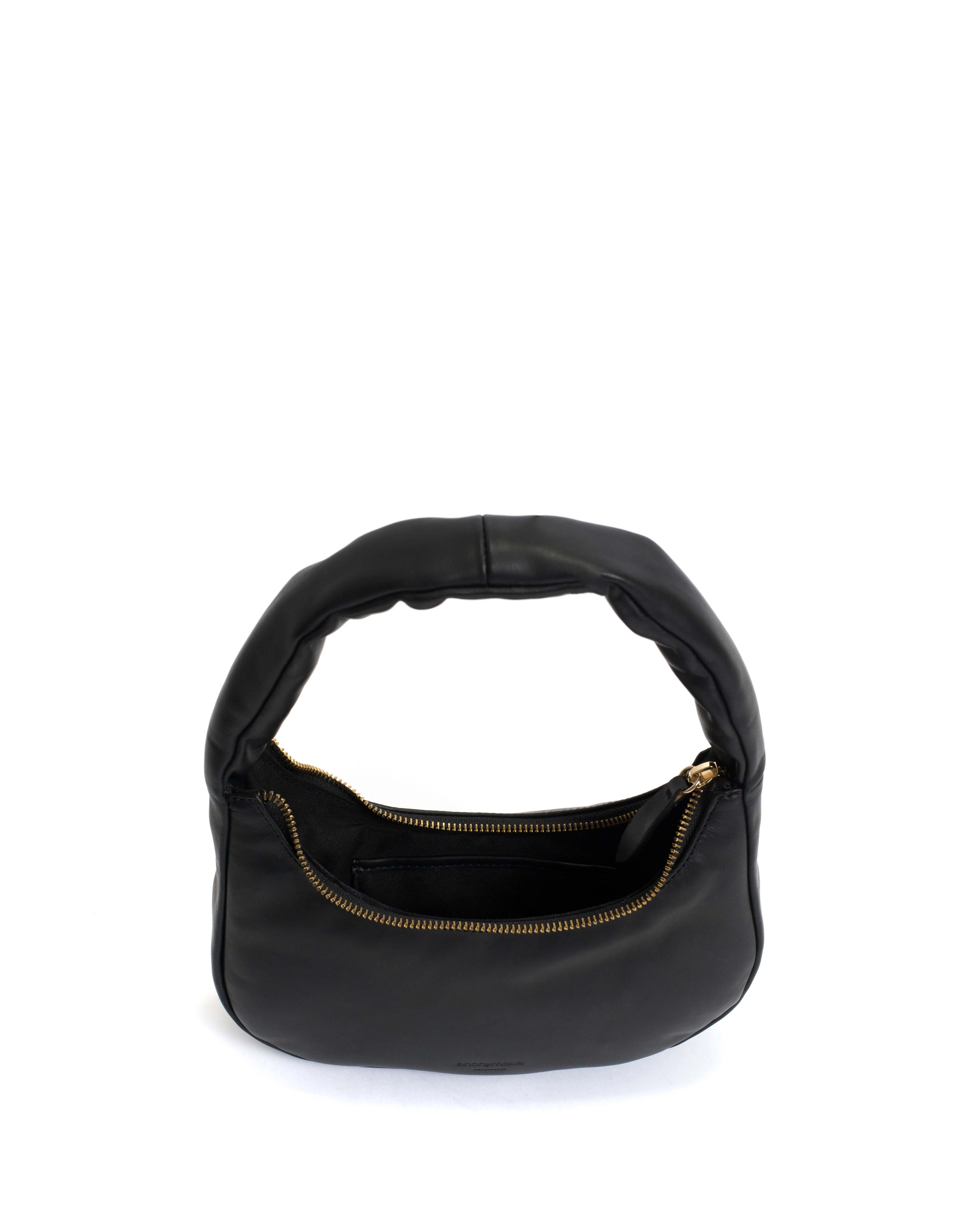 Shane petite pillow bag Soft calf Black - Image 3