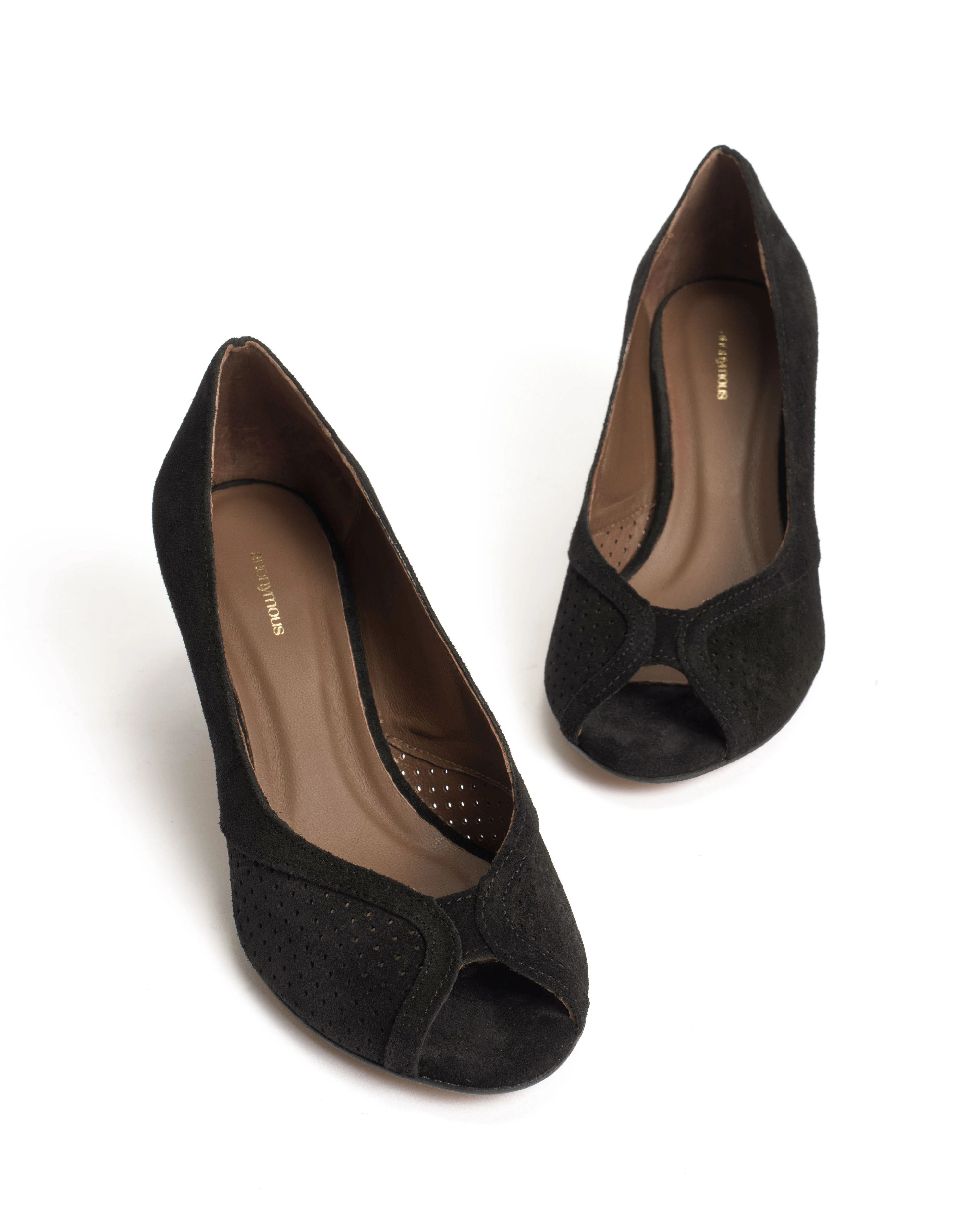 Tiffany stiletto Calf suede Black - Image 4