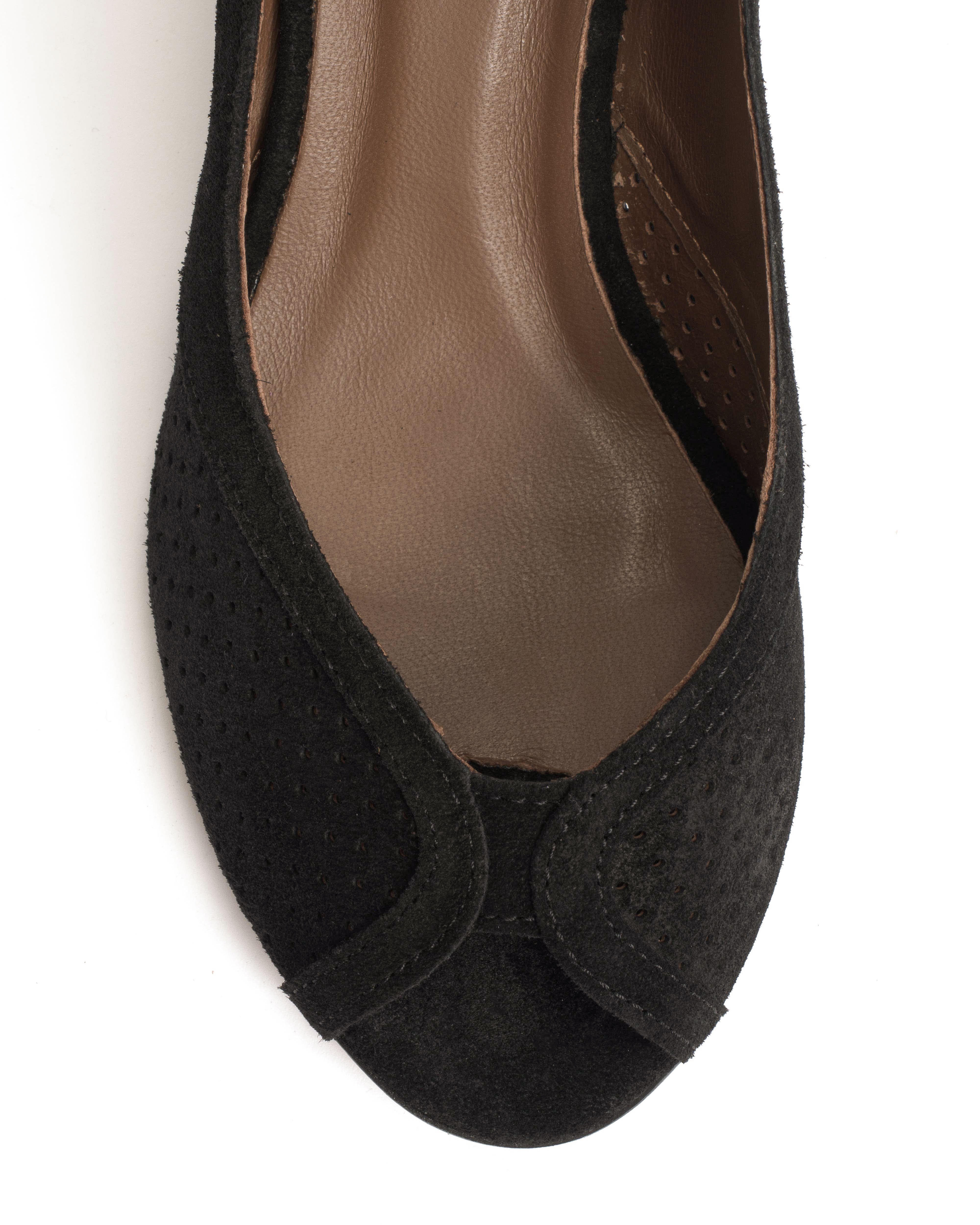 Tiffany stiletto Calf suede Black - Image 5