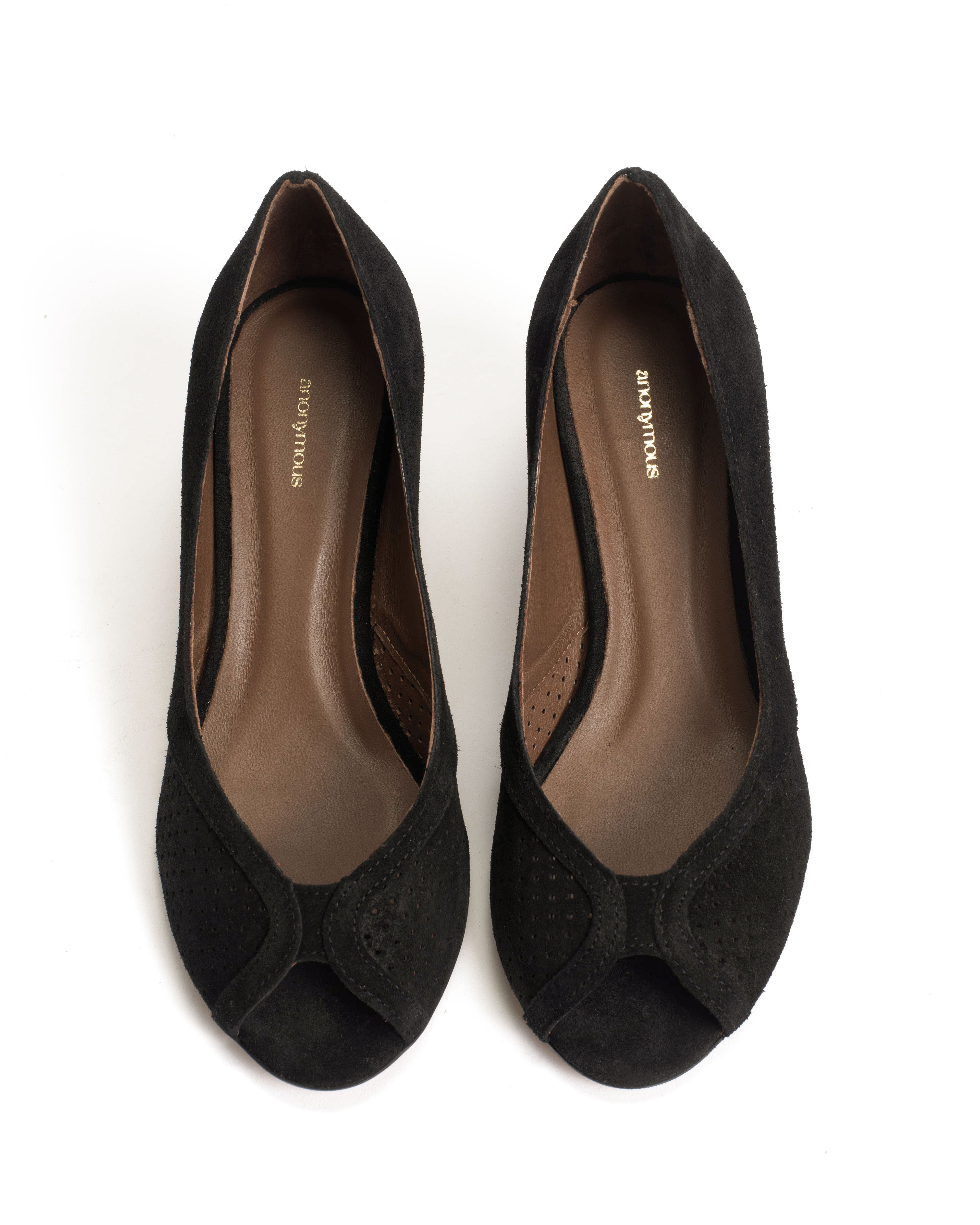 Tiffany stiletto Calf suede Black - Image 7