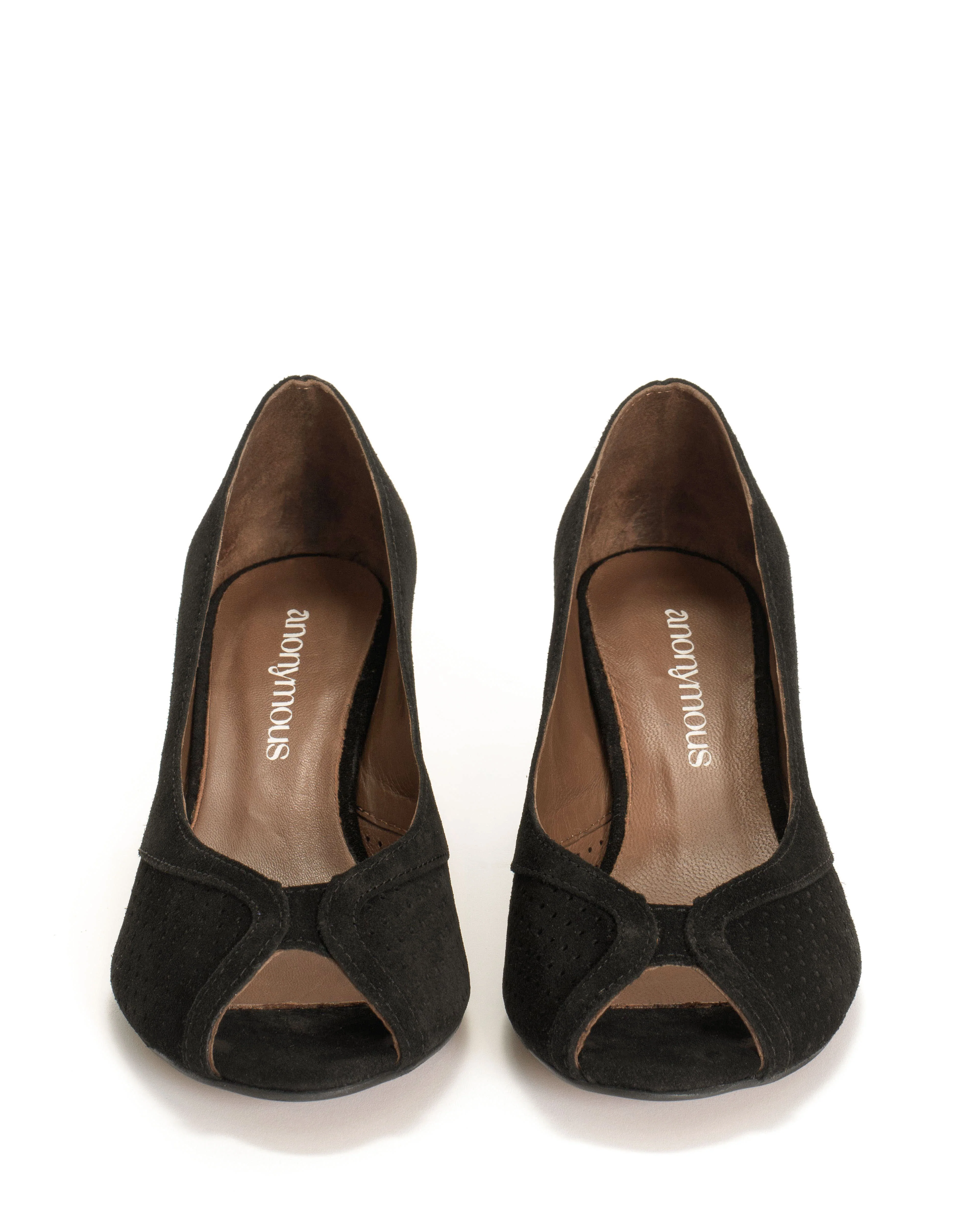 Tiffany triangle Calf suede Black - Image 4