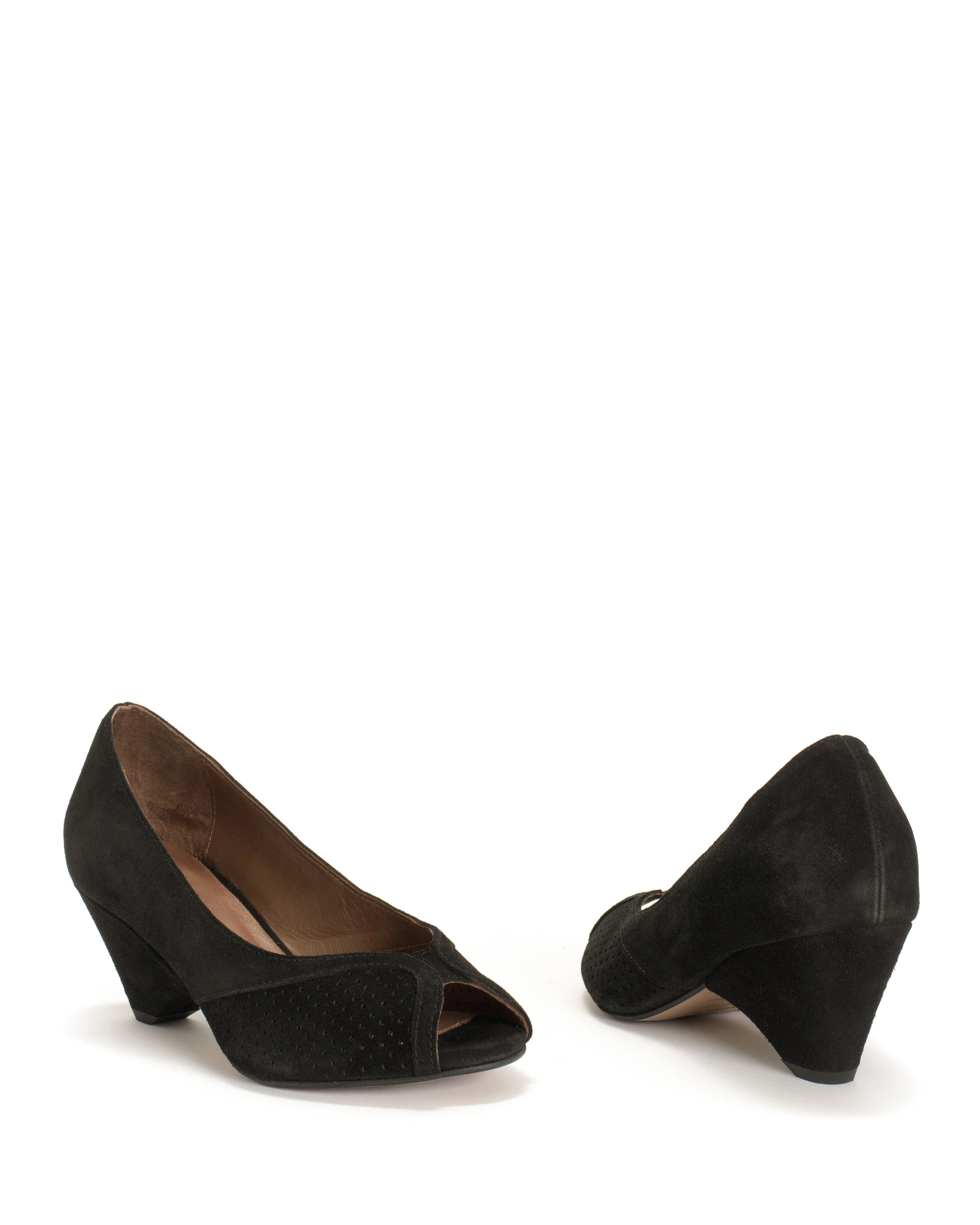 Tiffany triangle Calf suede Black - Image 6