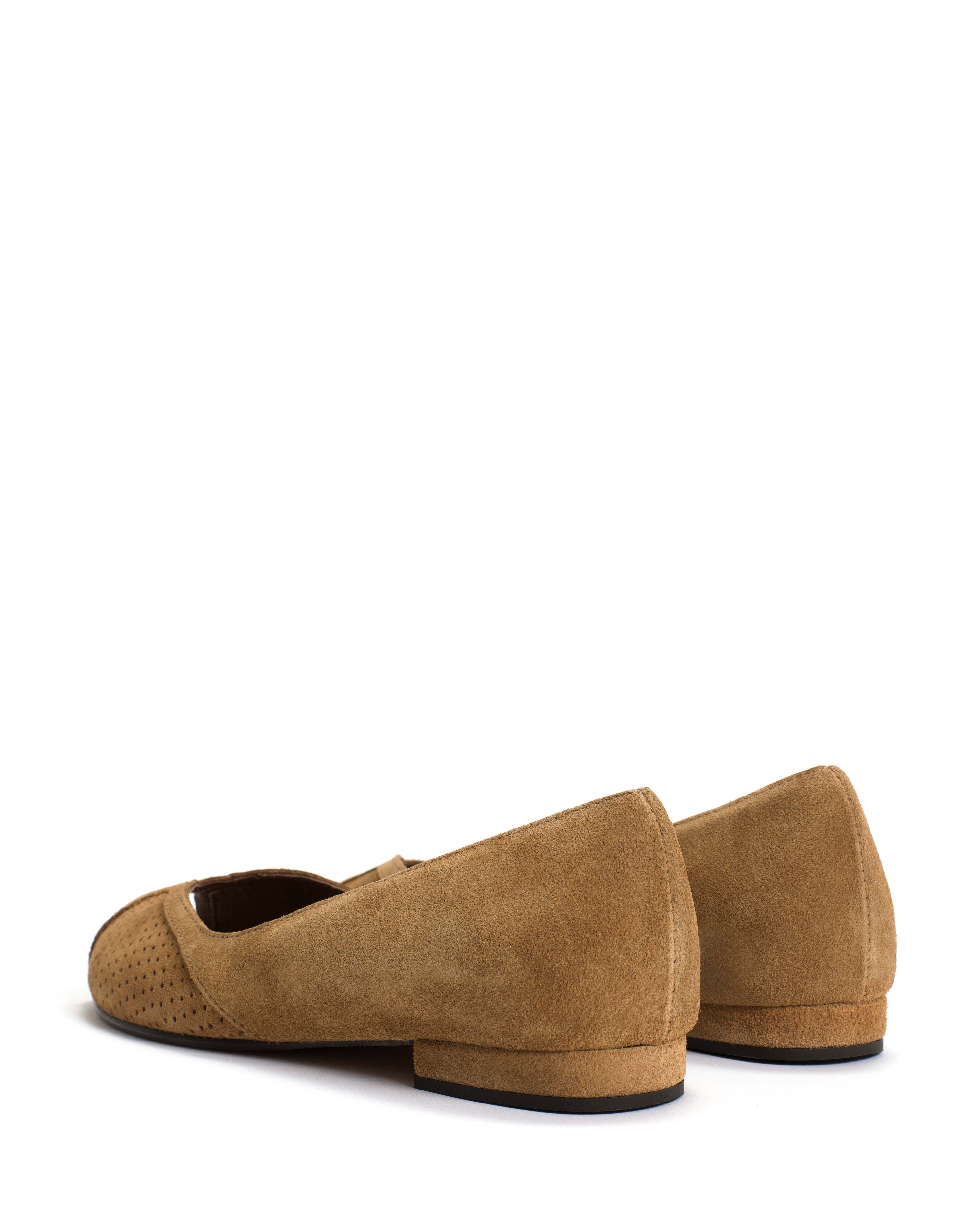Tiffy Calf Suede Bamboo Brown - Image 4