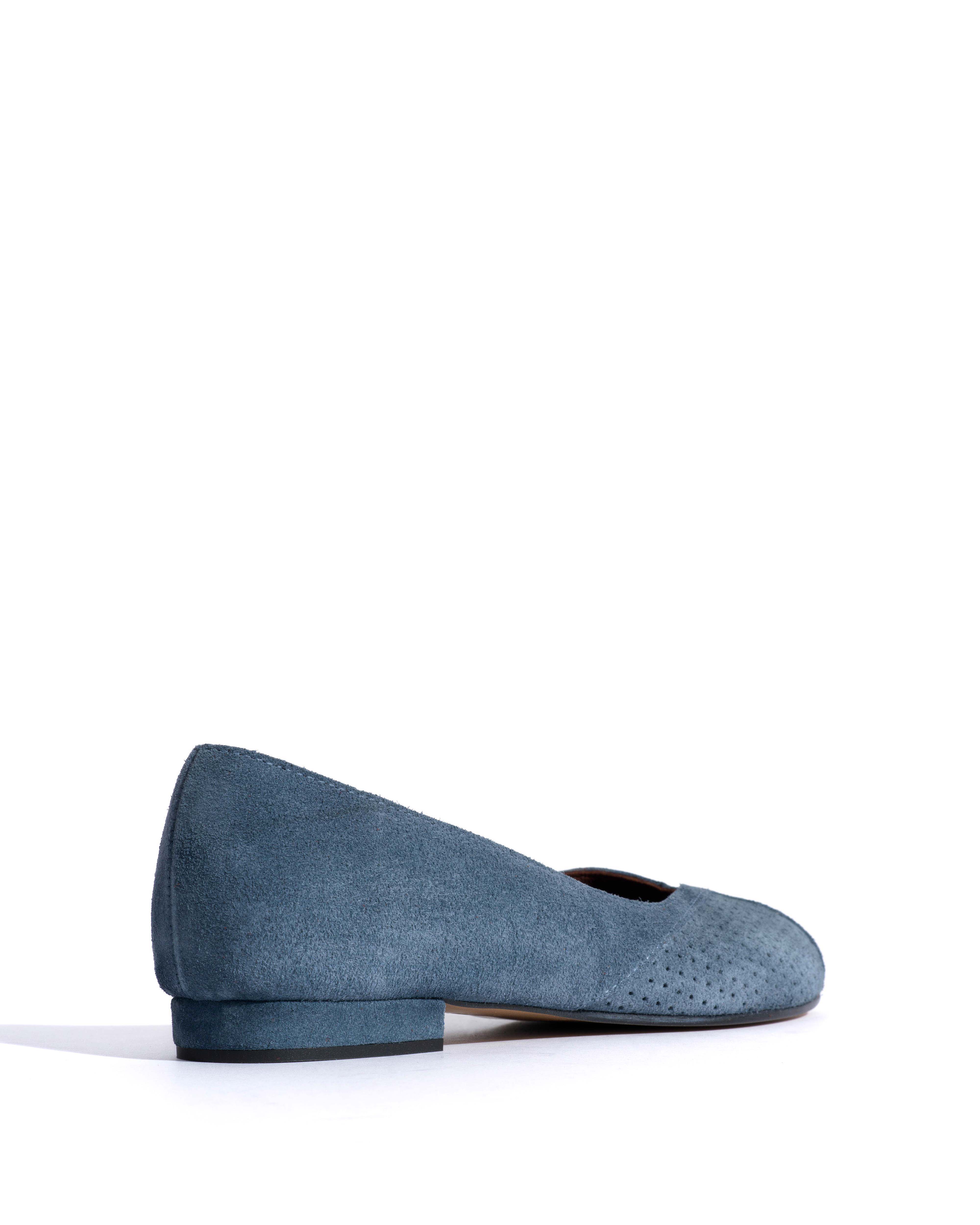 Tiffy Calf suede Denim blue - Image 4