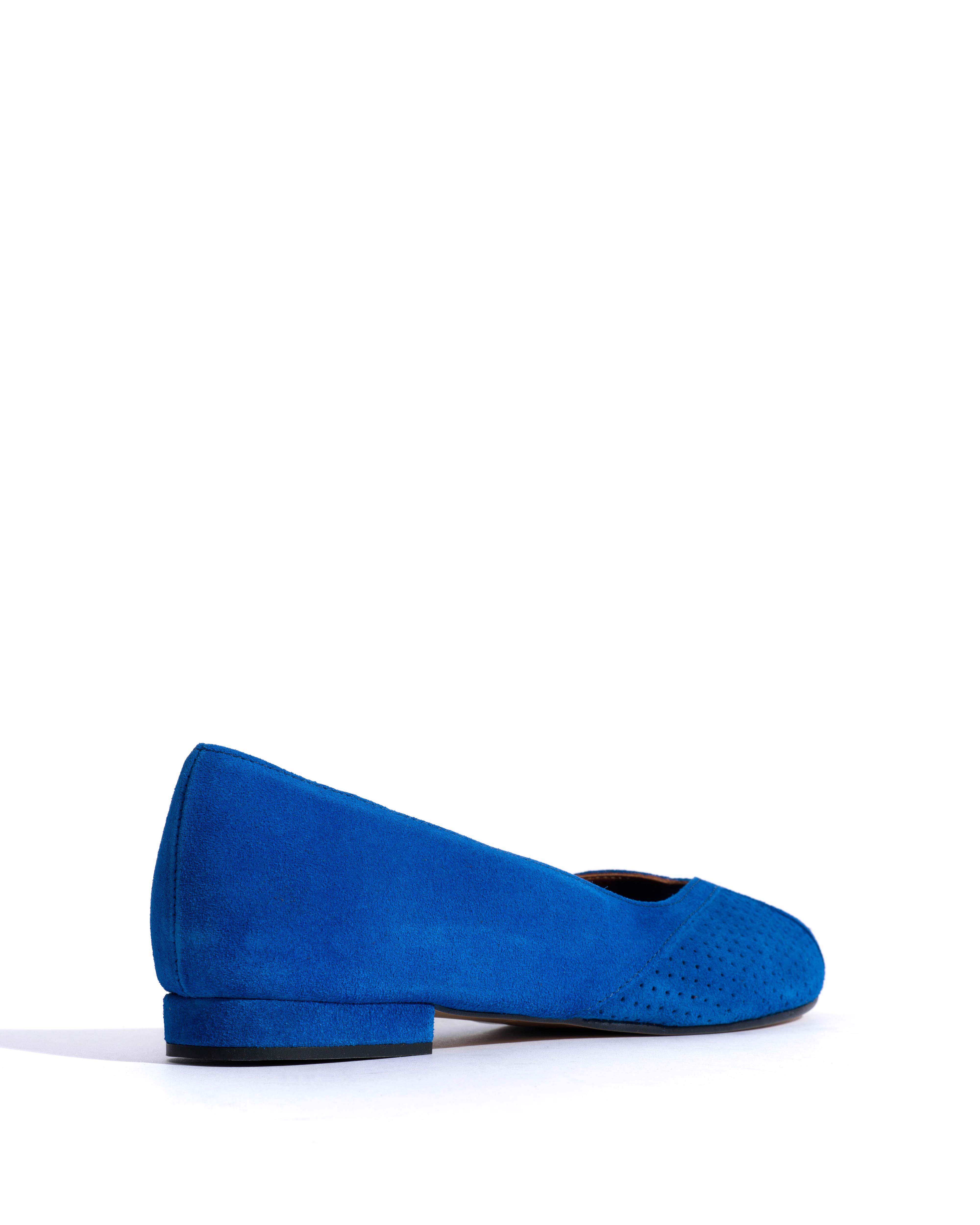 Tiffy Calf suede Electric blue - Image 4