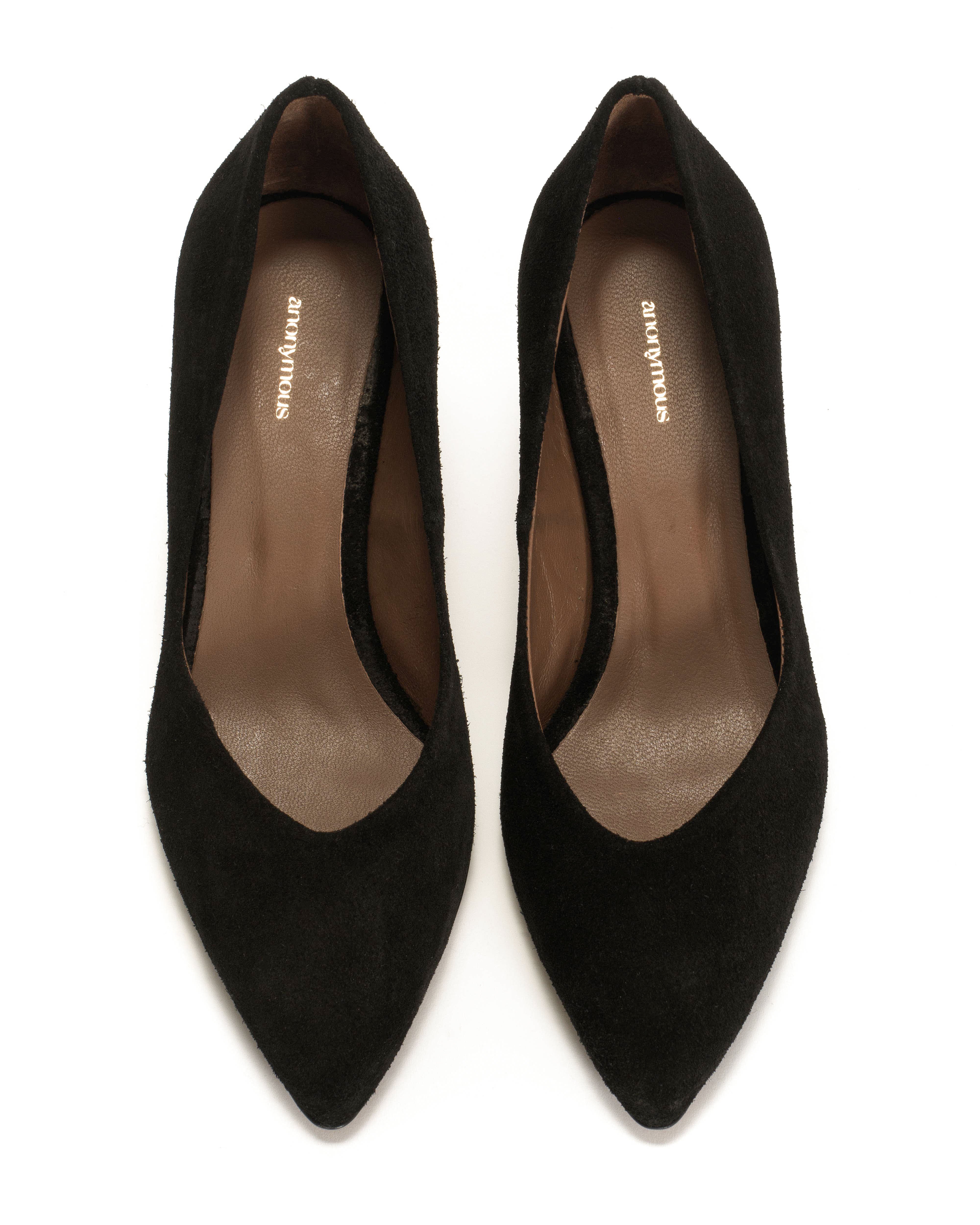 Trini 55 Calf suede Black - Image 3