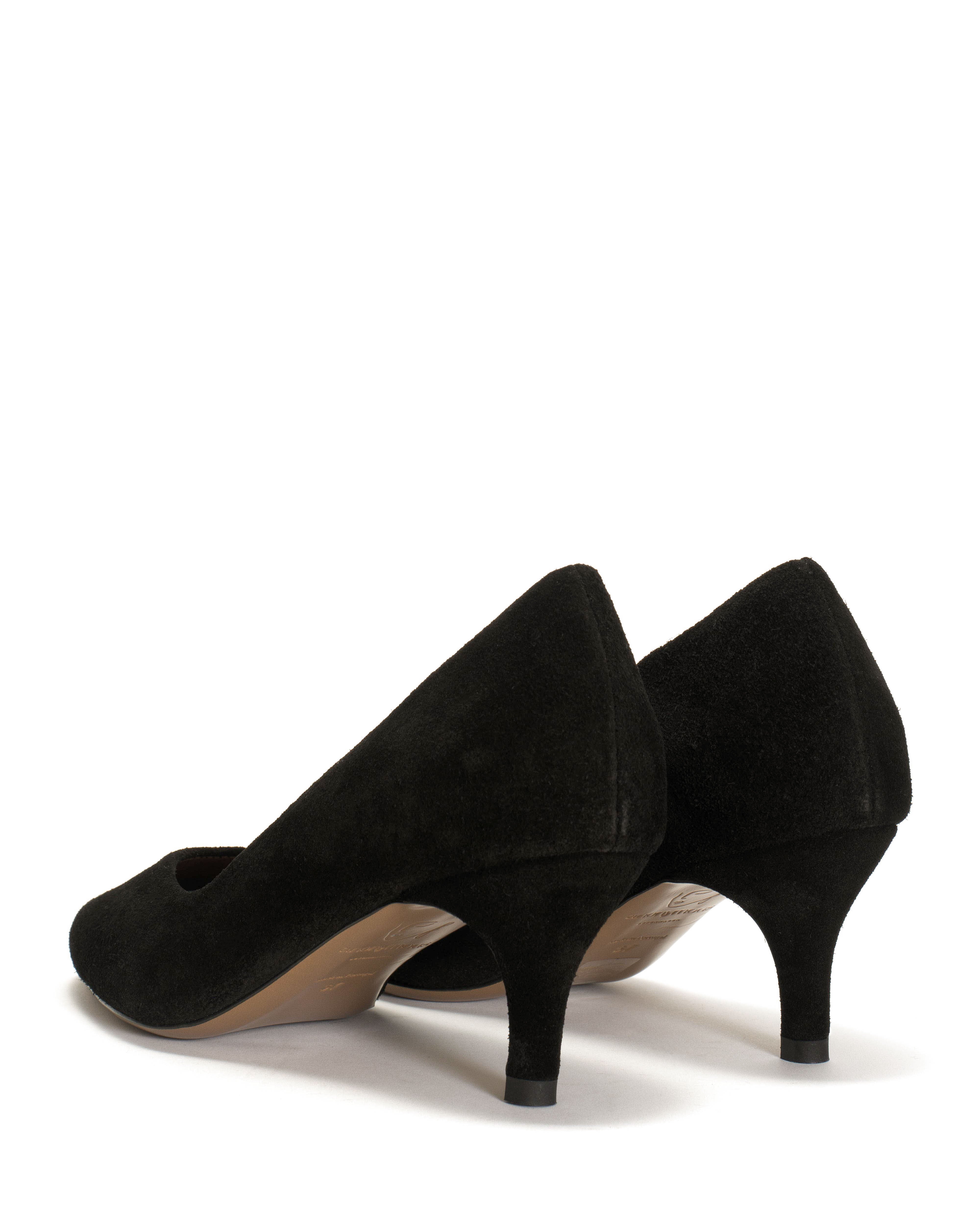 Trini 55 Calf suede Black - Image 4