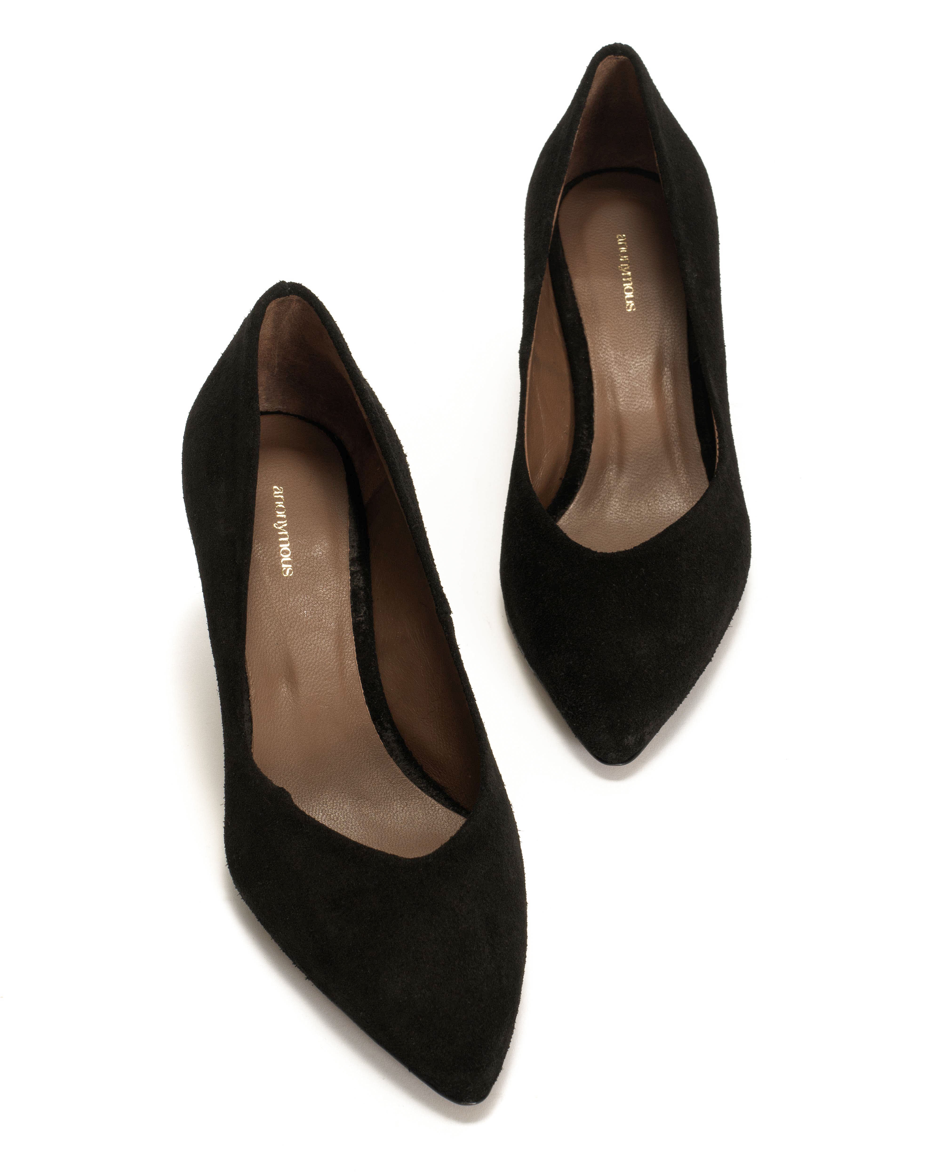 Trini 55 Calf suede Black - Image 5