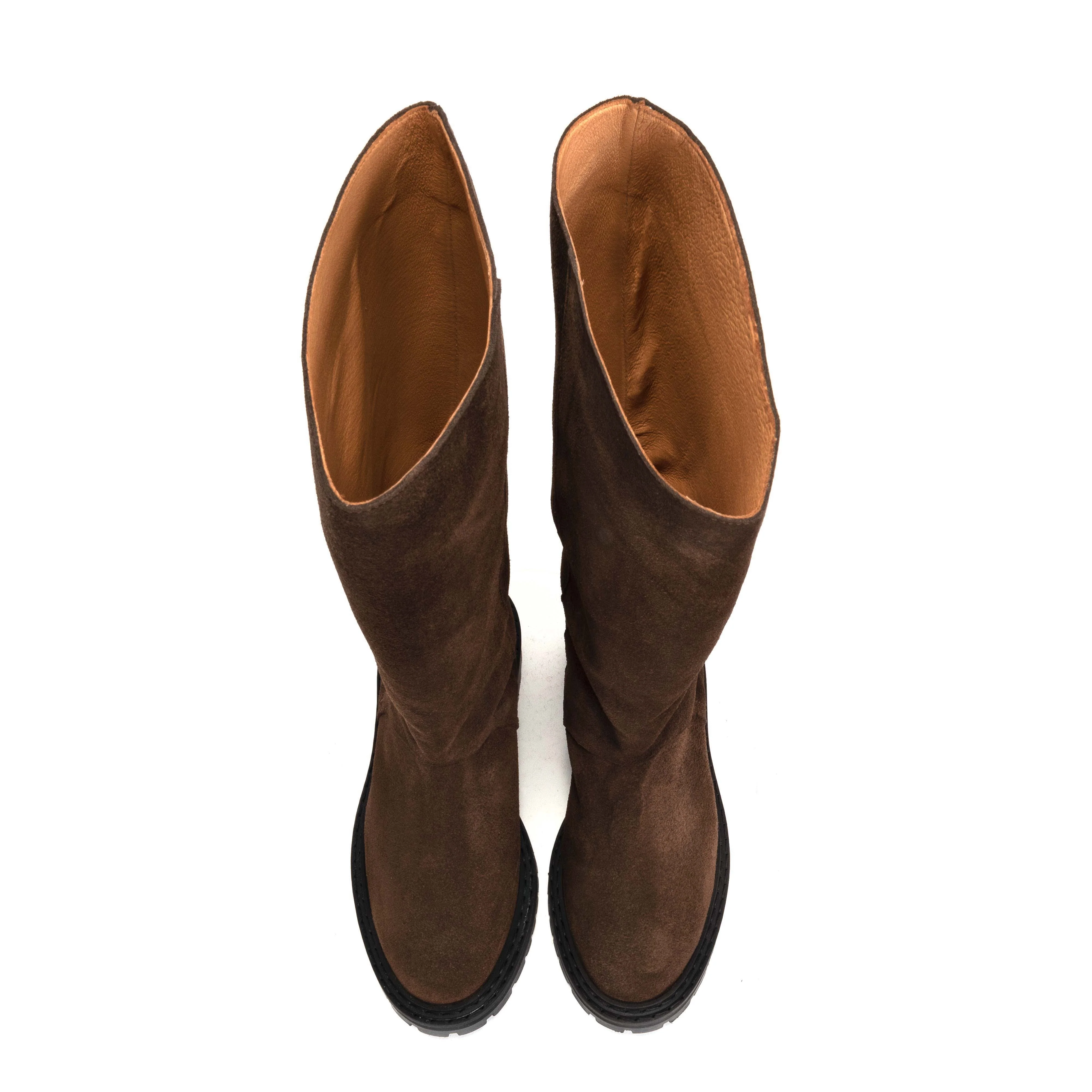 Vivian Calf Suede Coffee Brown - Image 5