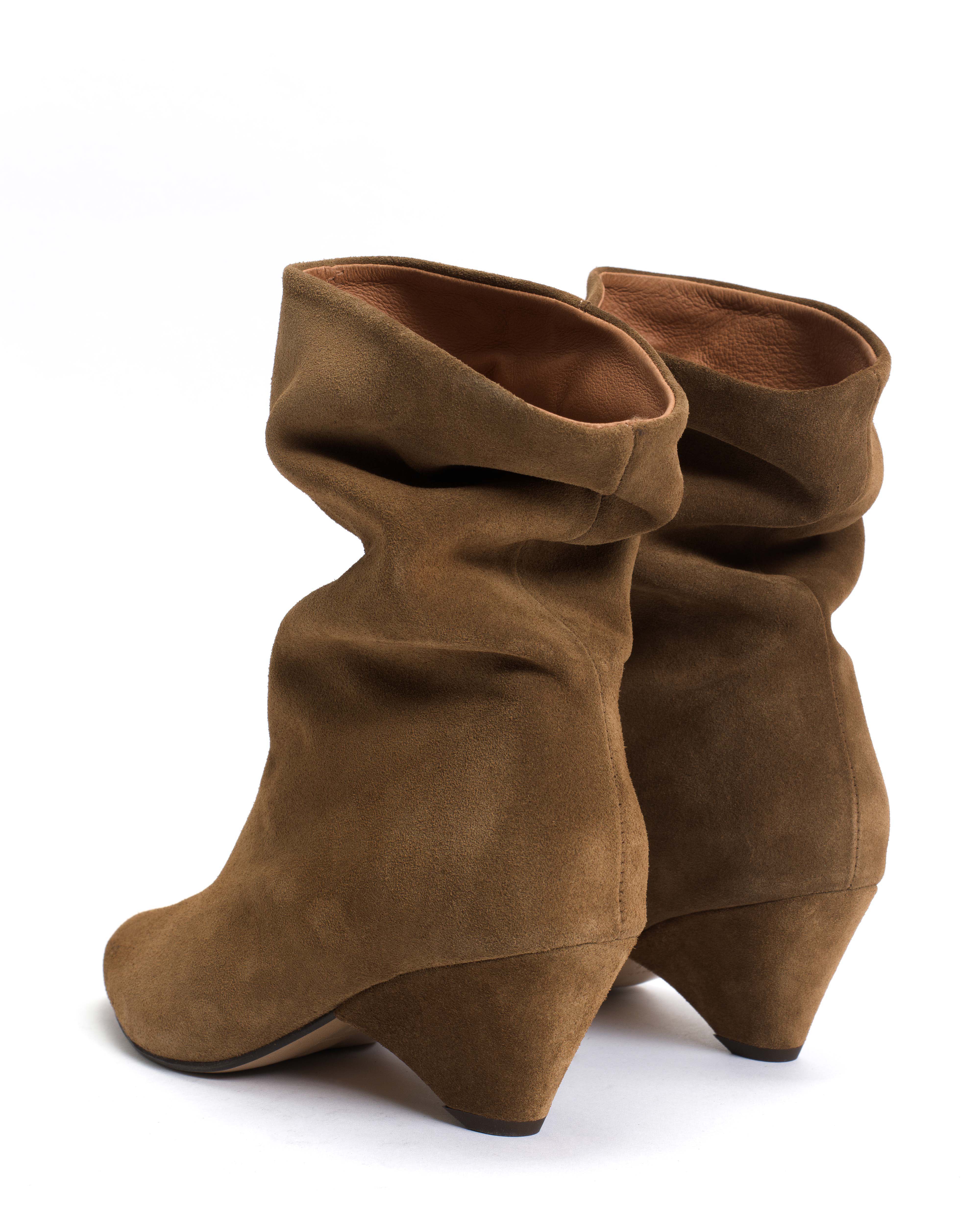 Vully 50 triangle Calf suede Cinnamon - Image 4